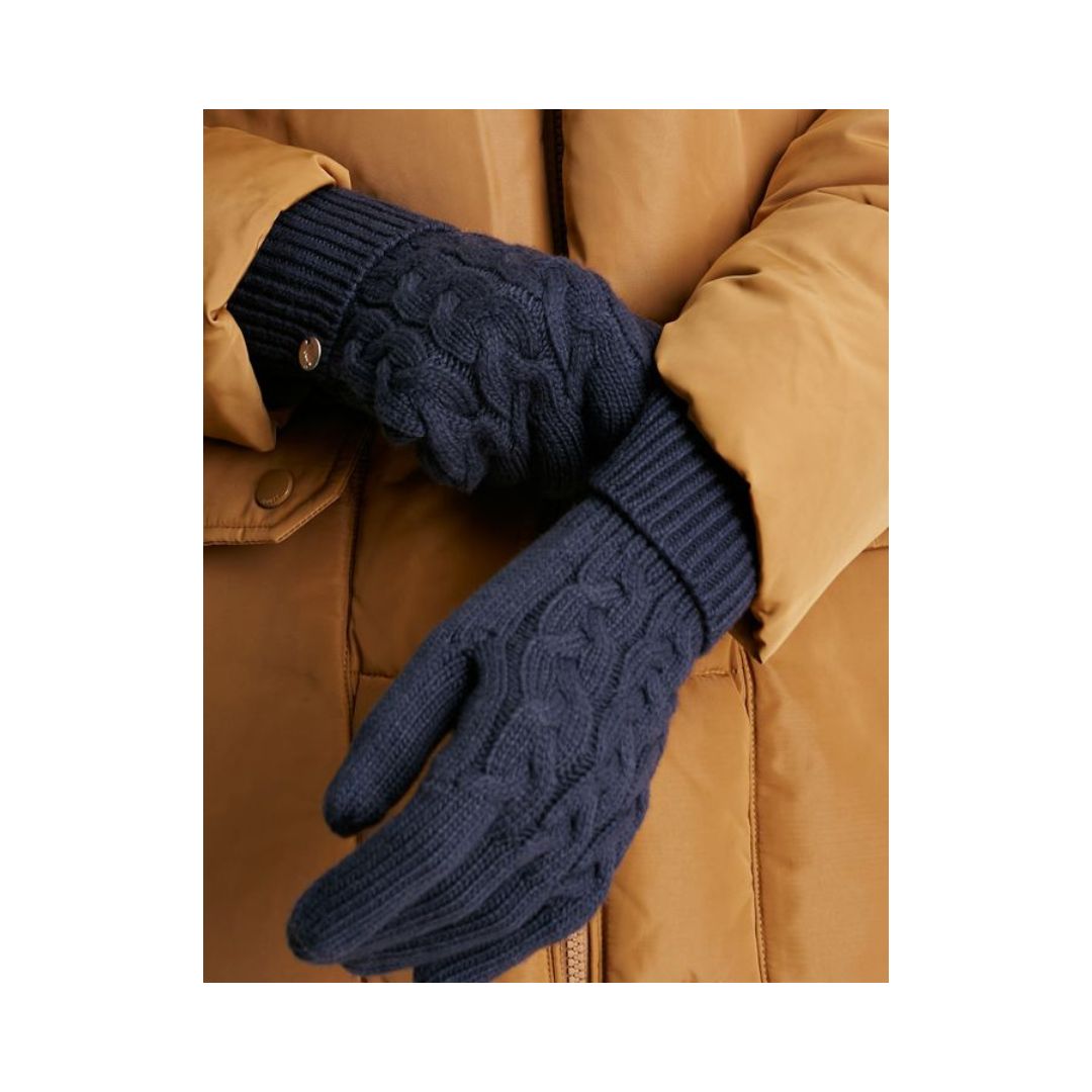 French Navy Elena Cable Gloves