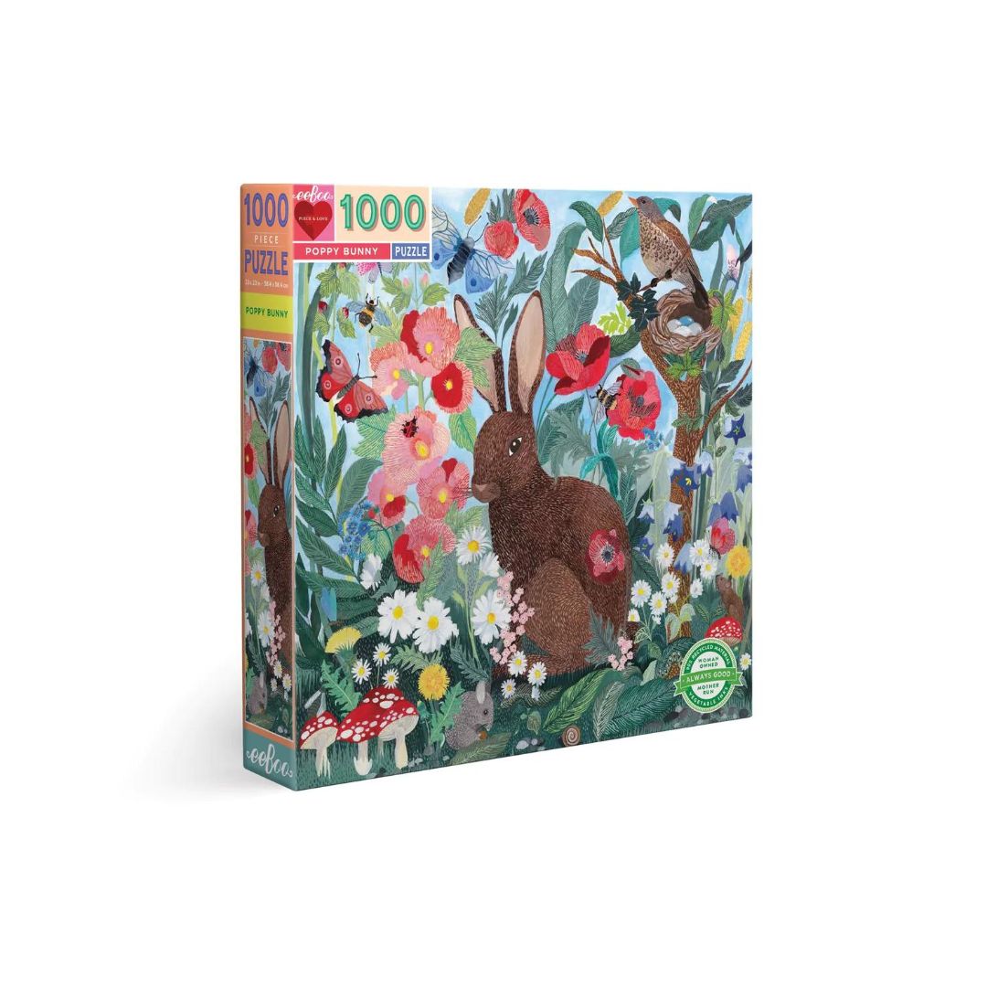 Poppy Bunny 1000 Piece Puzzle