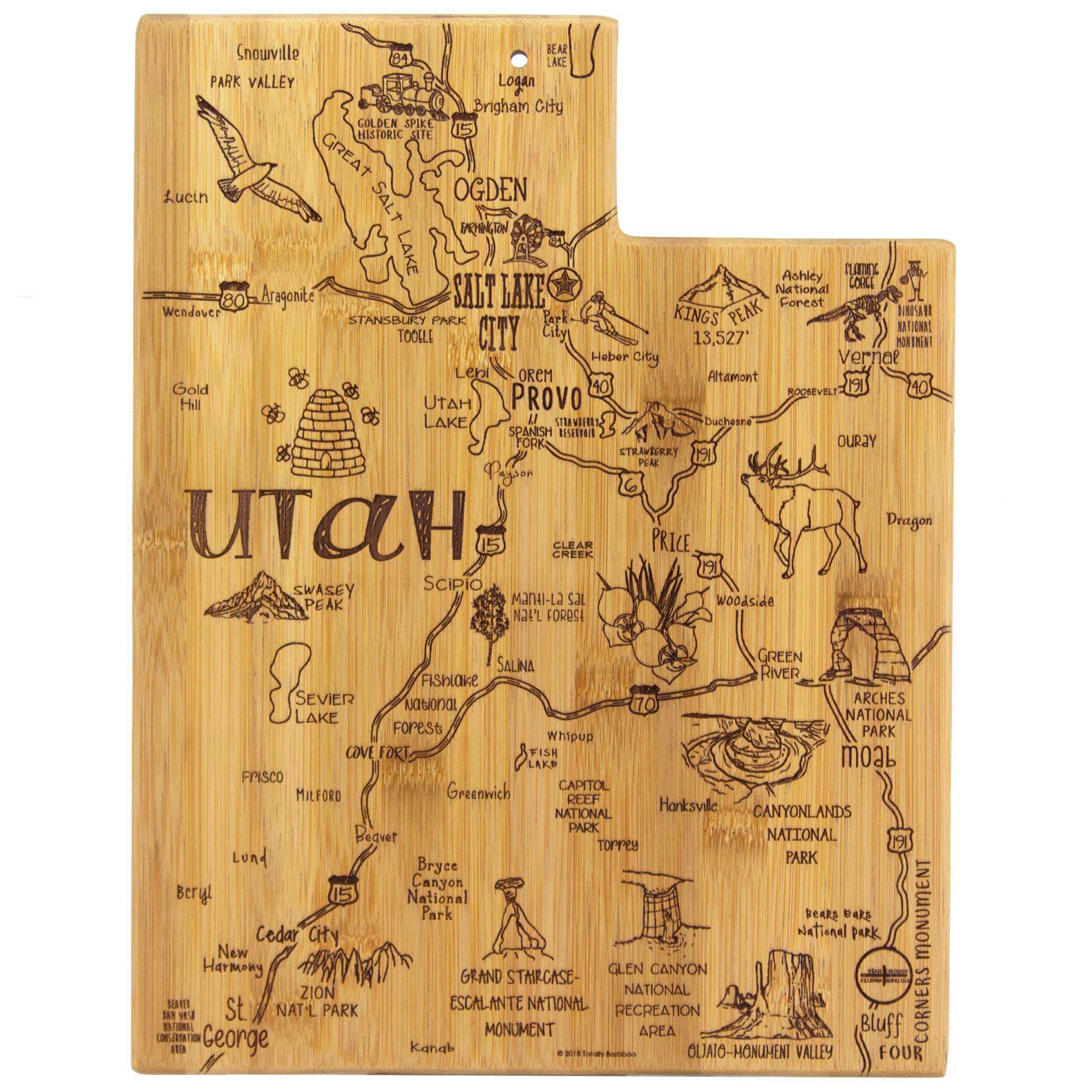Destination Utah Cutting/Serving Board
