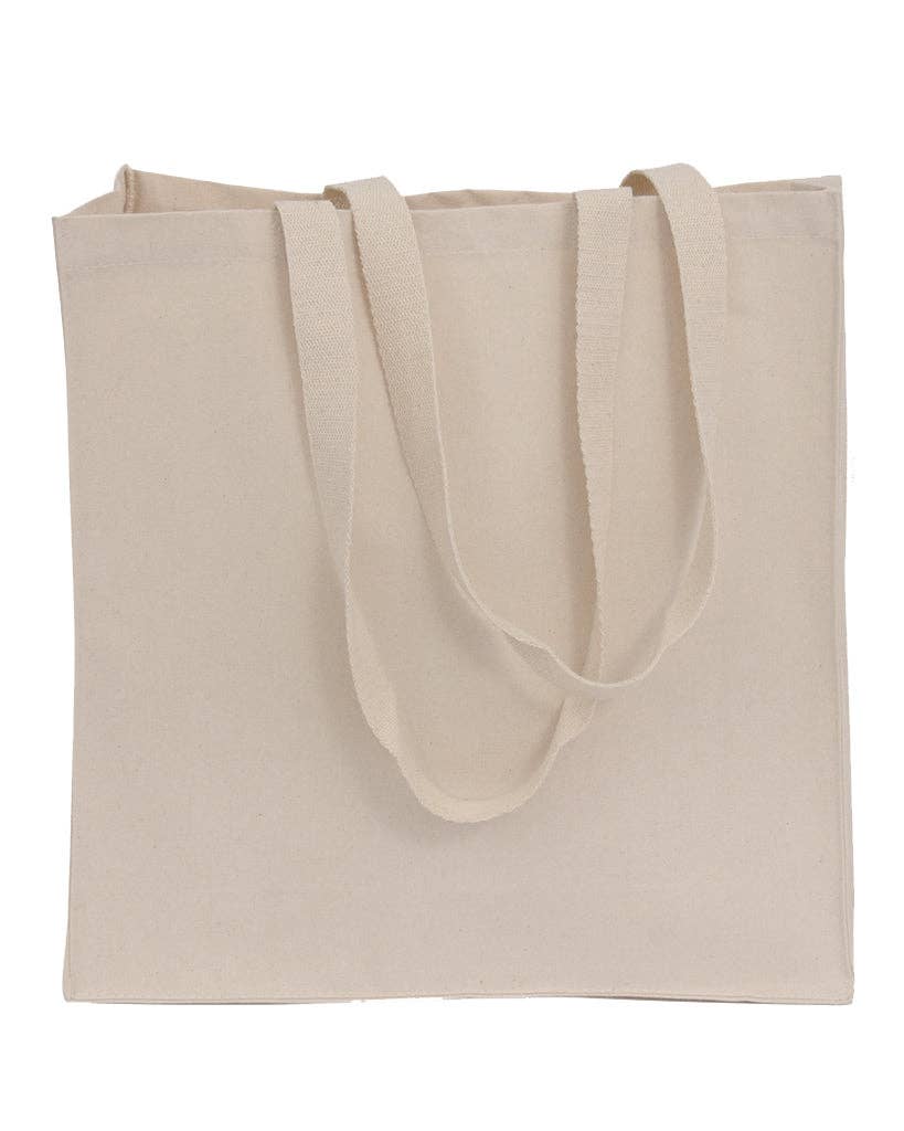 TBF Organic Canvas Self Standing Grocery Tote Bags - OR235