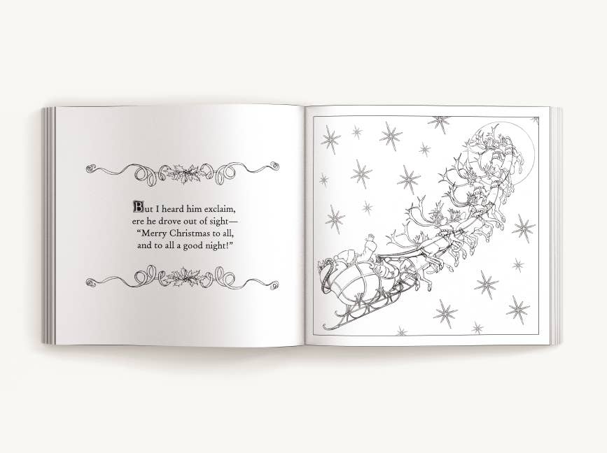 The Night Before Christmas Coloring Book (Classic Edition)