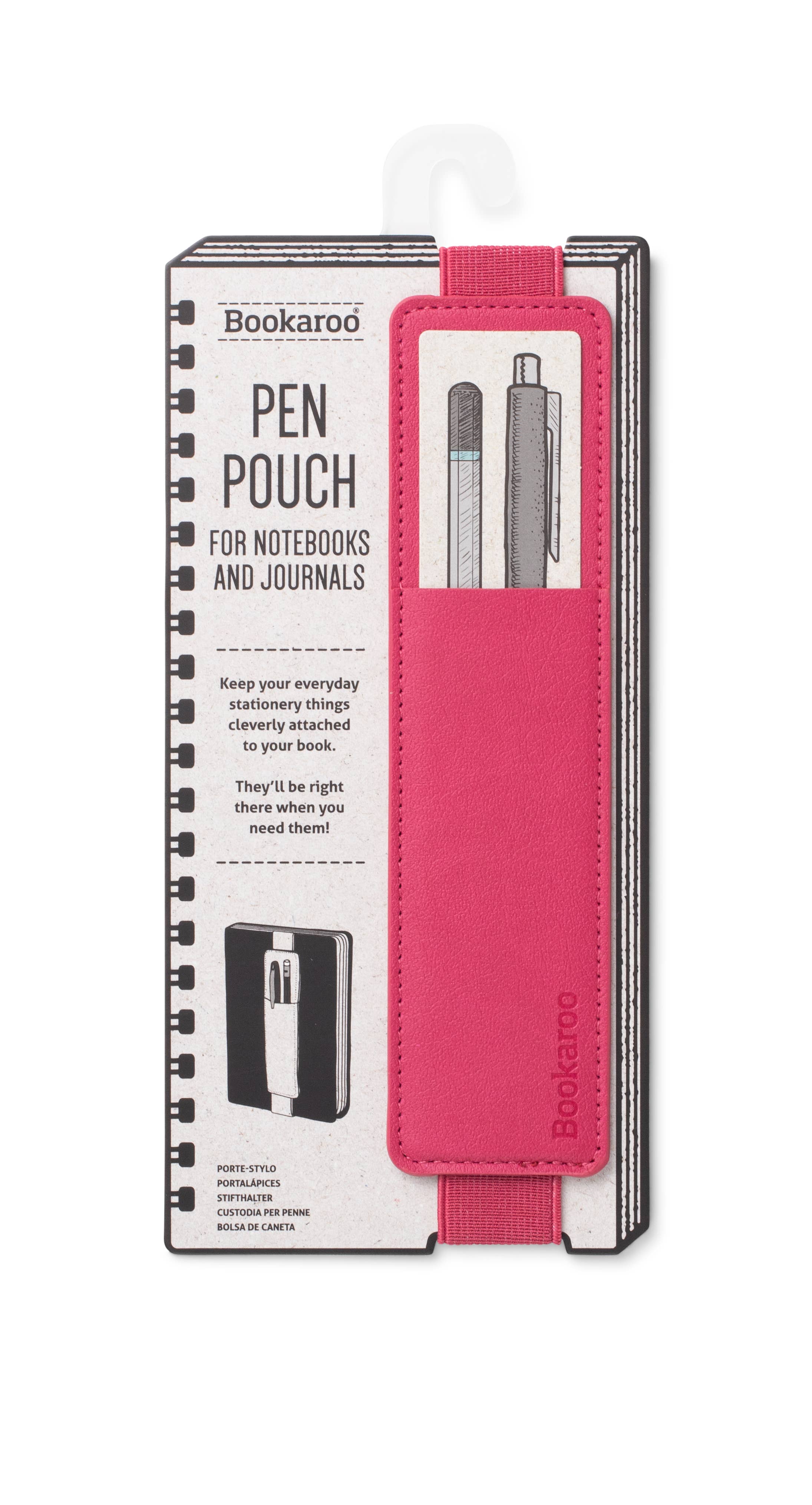 Bookaroo Pen Pouch: Pink