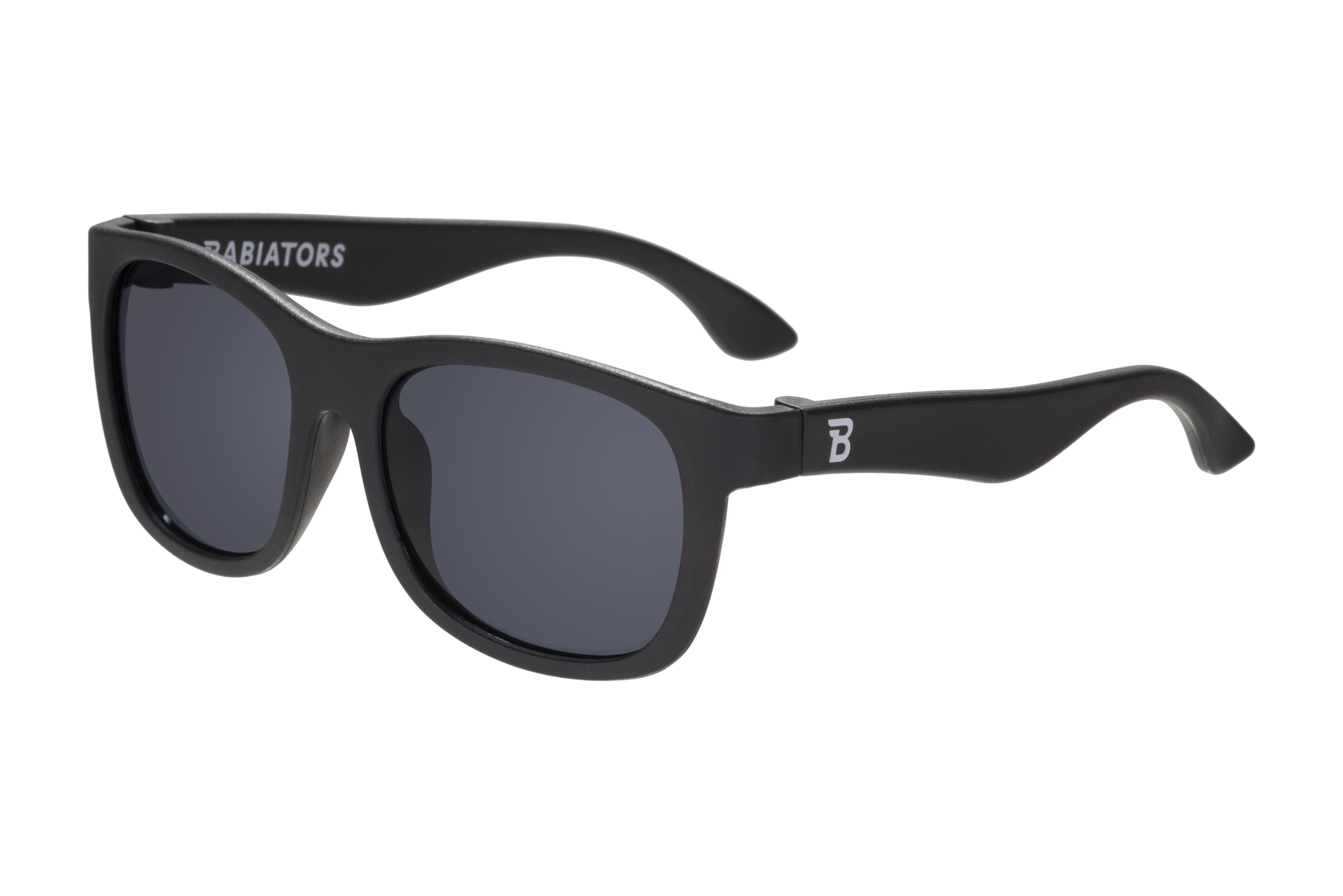 Jet Black Navigator Baby and Kids Sunglasses: Ages 0-2