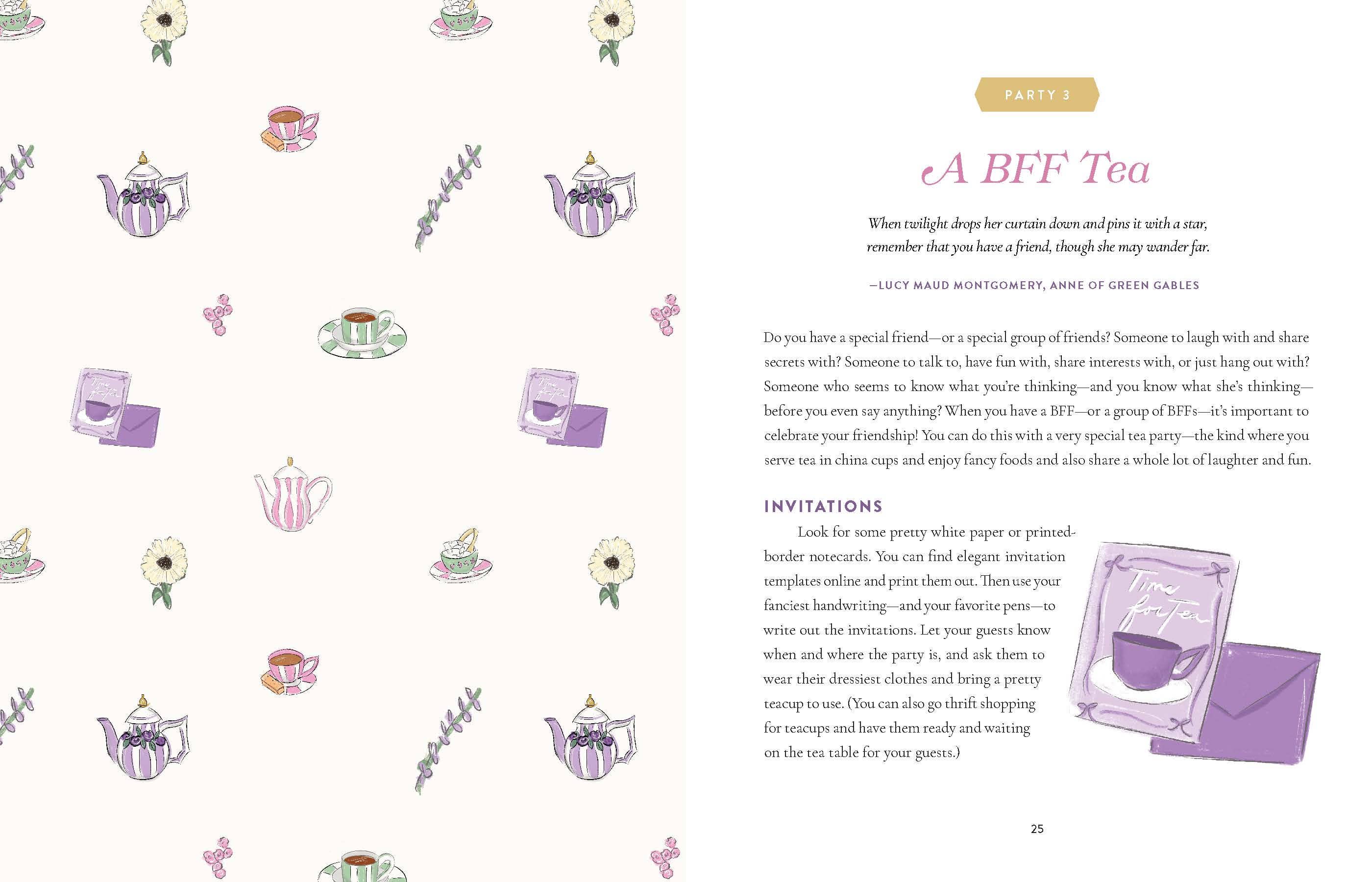 Let's Have a Tea Party: Hardcover / English