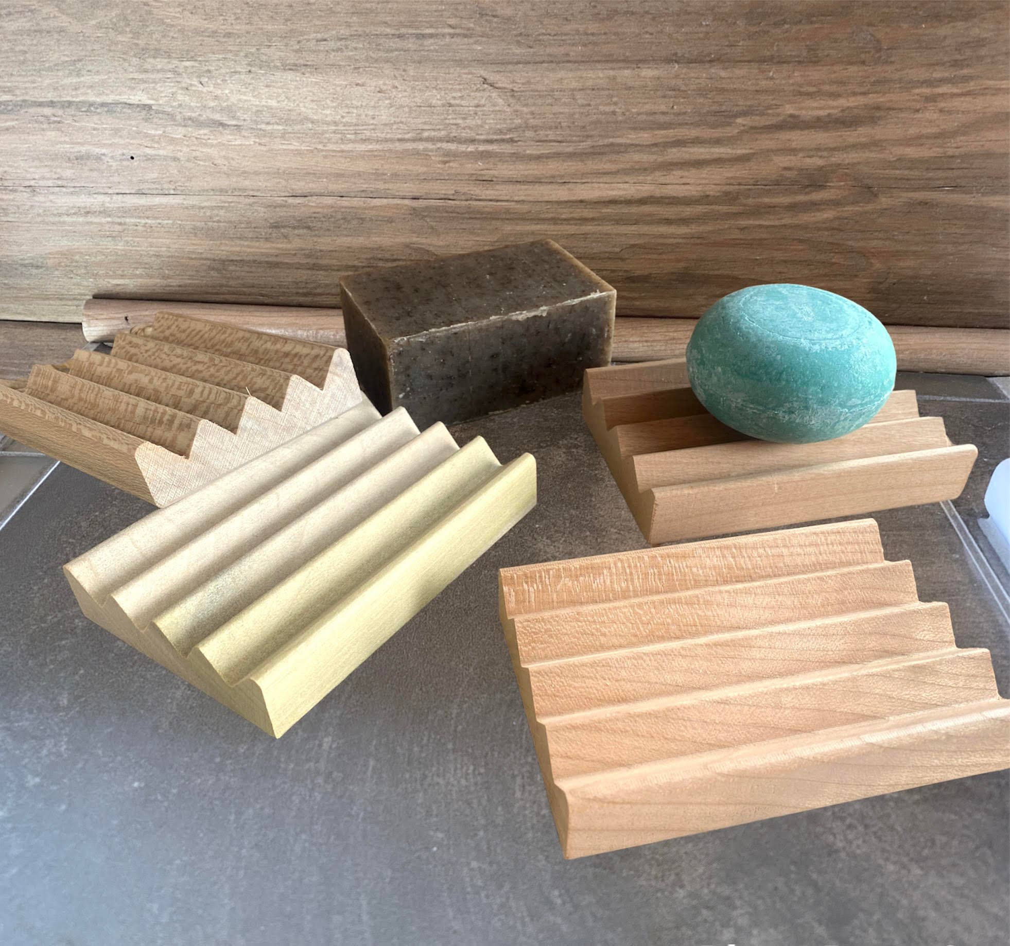.99 soap dish SALE - natural red alder: Red alder