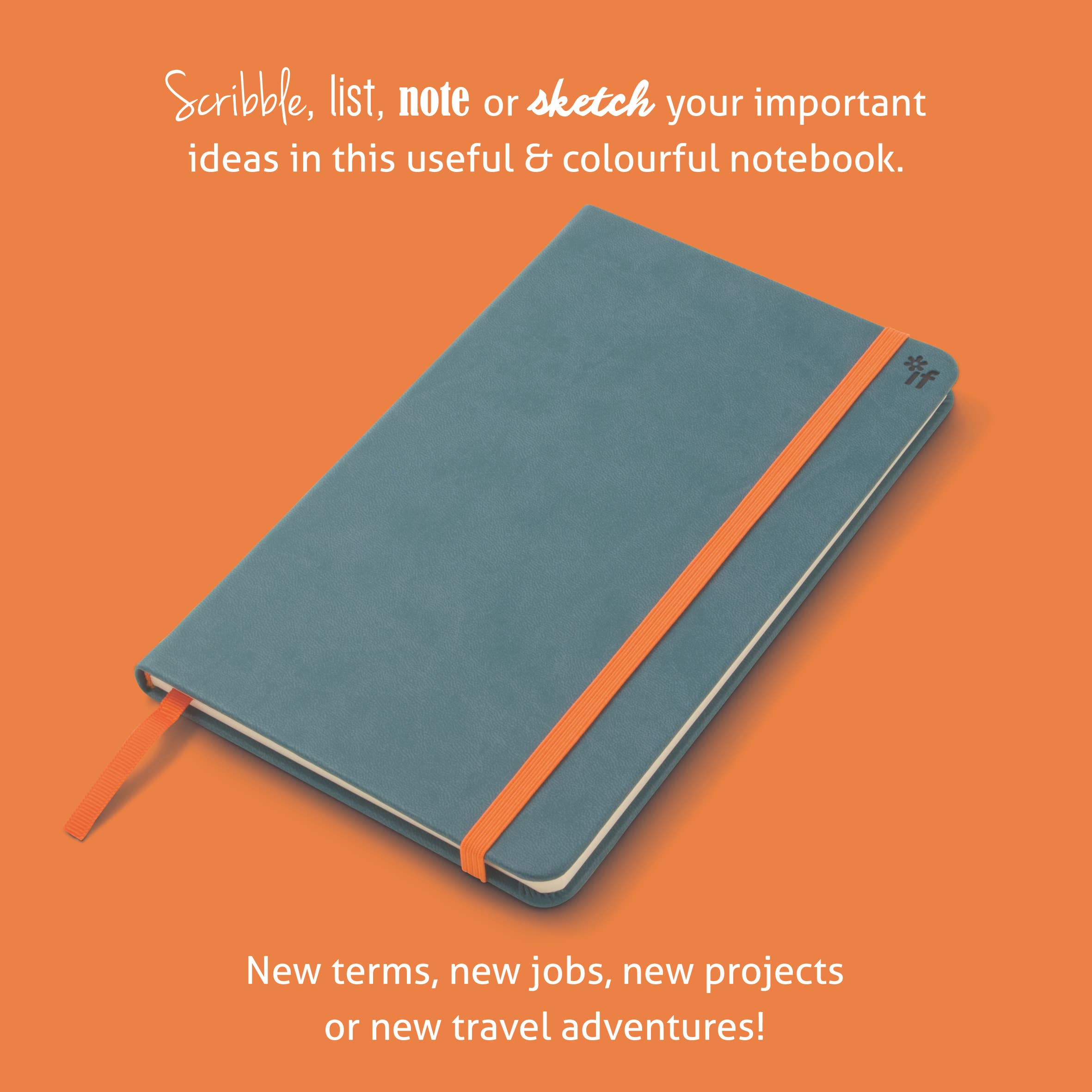 Bookaroo A5 Notebook: Brown