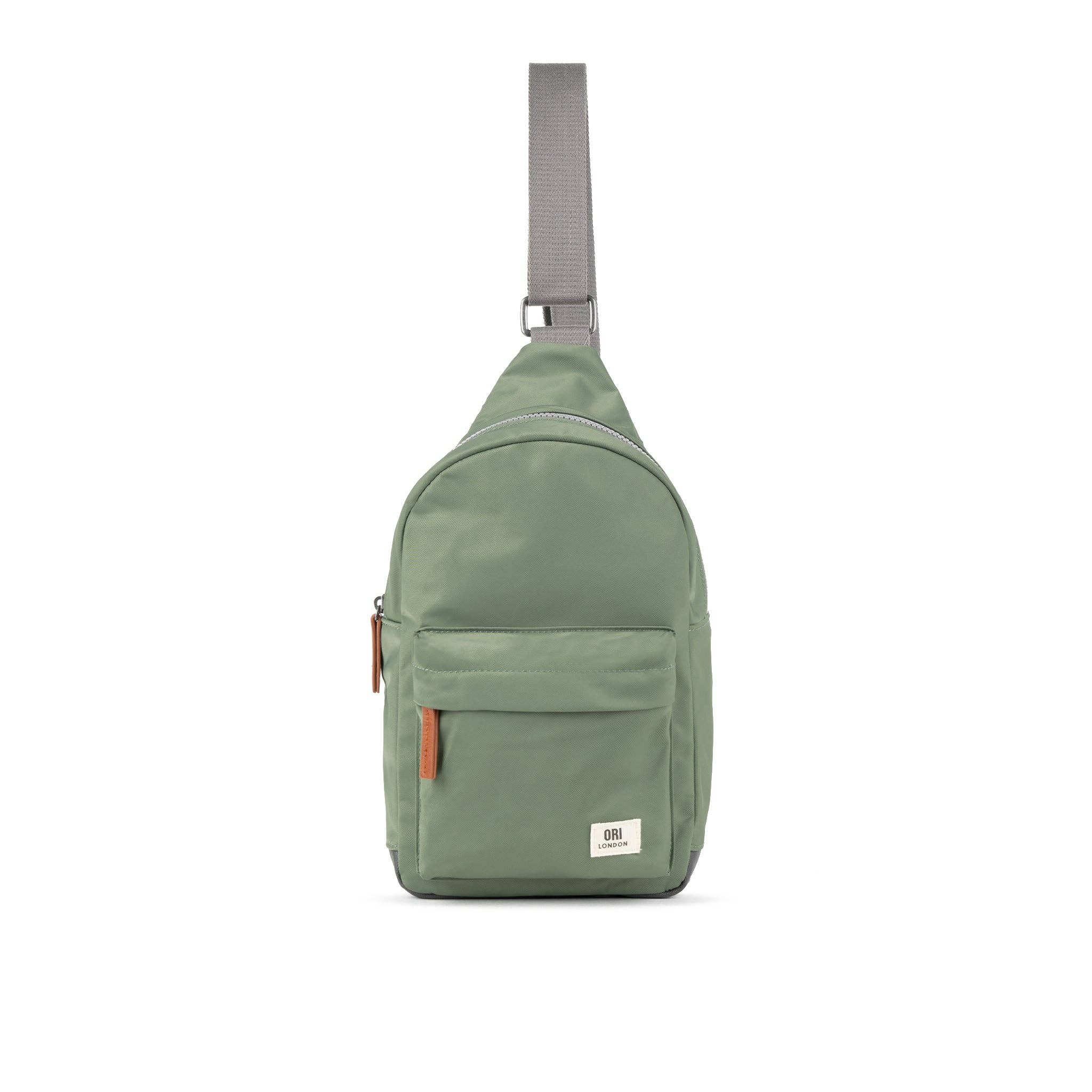 Willesden Sling Bag in Granite Nylon: Large