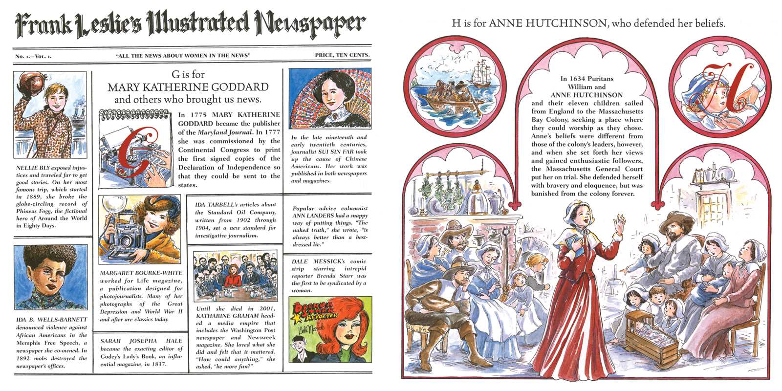 A is for Abigail by Lynne Cheney: Paperback; 48 pages / English