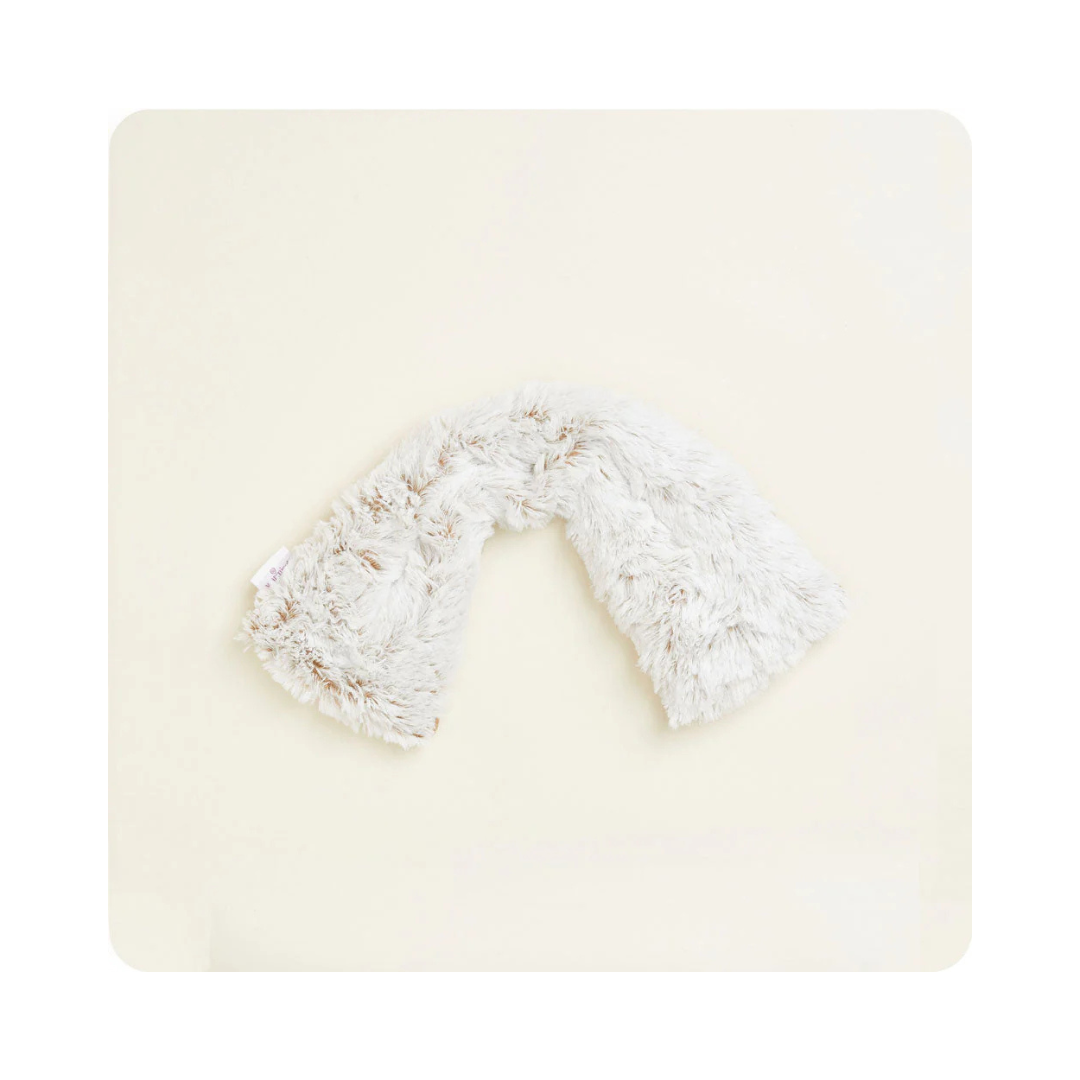 Brown Marshmallow Neck Wrap