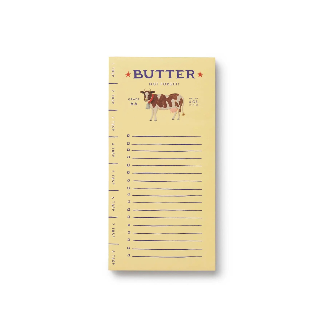 Butter Not Forget Market Pad