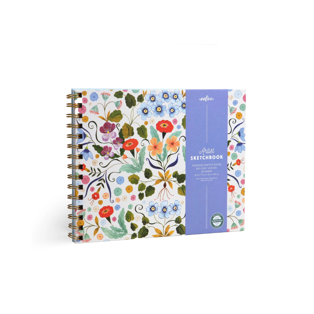 Flora's Hardcover Artist Sketchbook