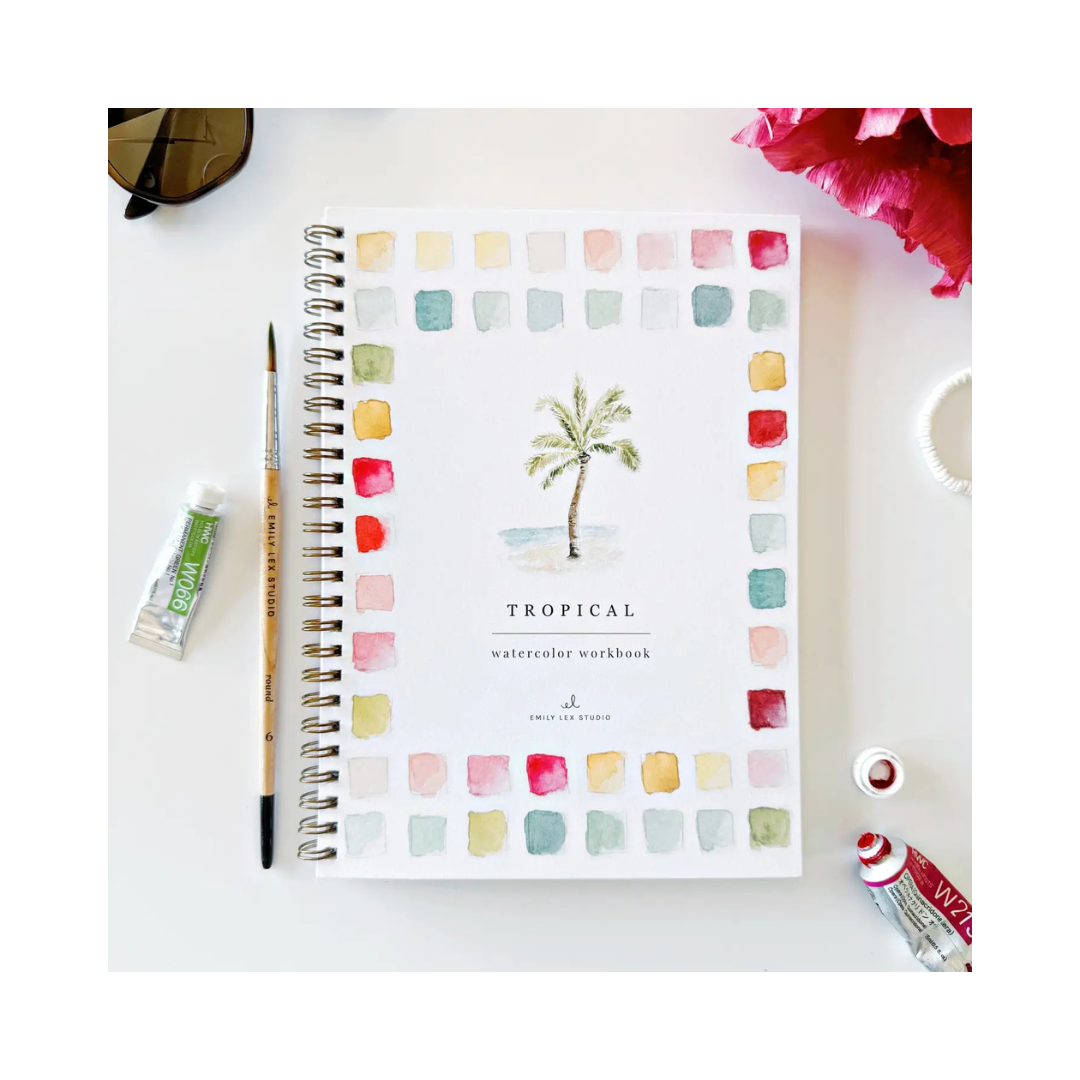Tropical Watercolor Workbook