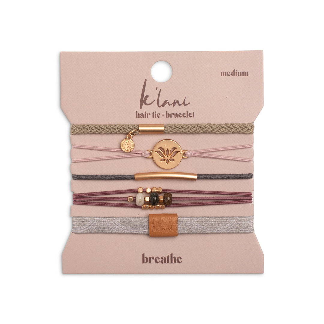 Breathe Hair Tie Bracelet