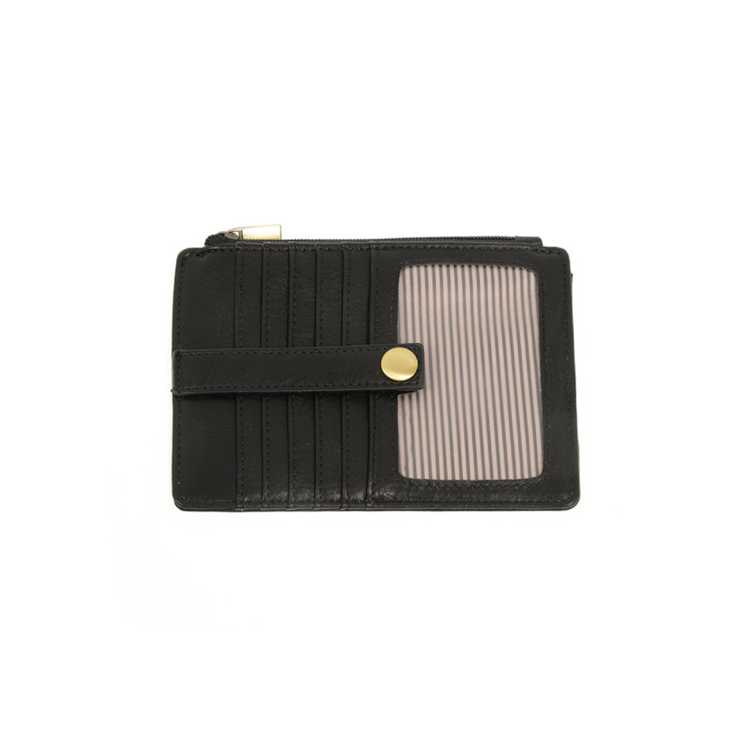 Black New Penny Mini Travel Wallet
