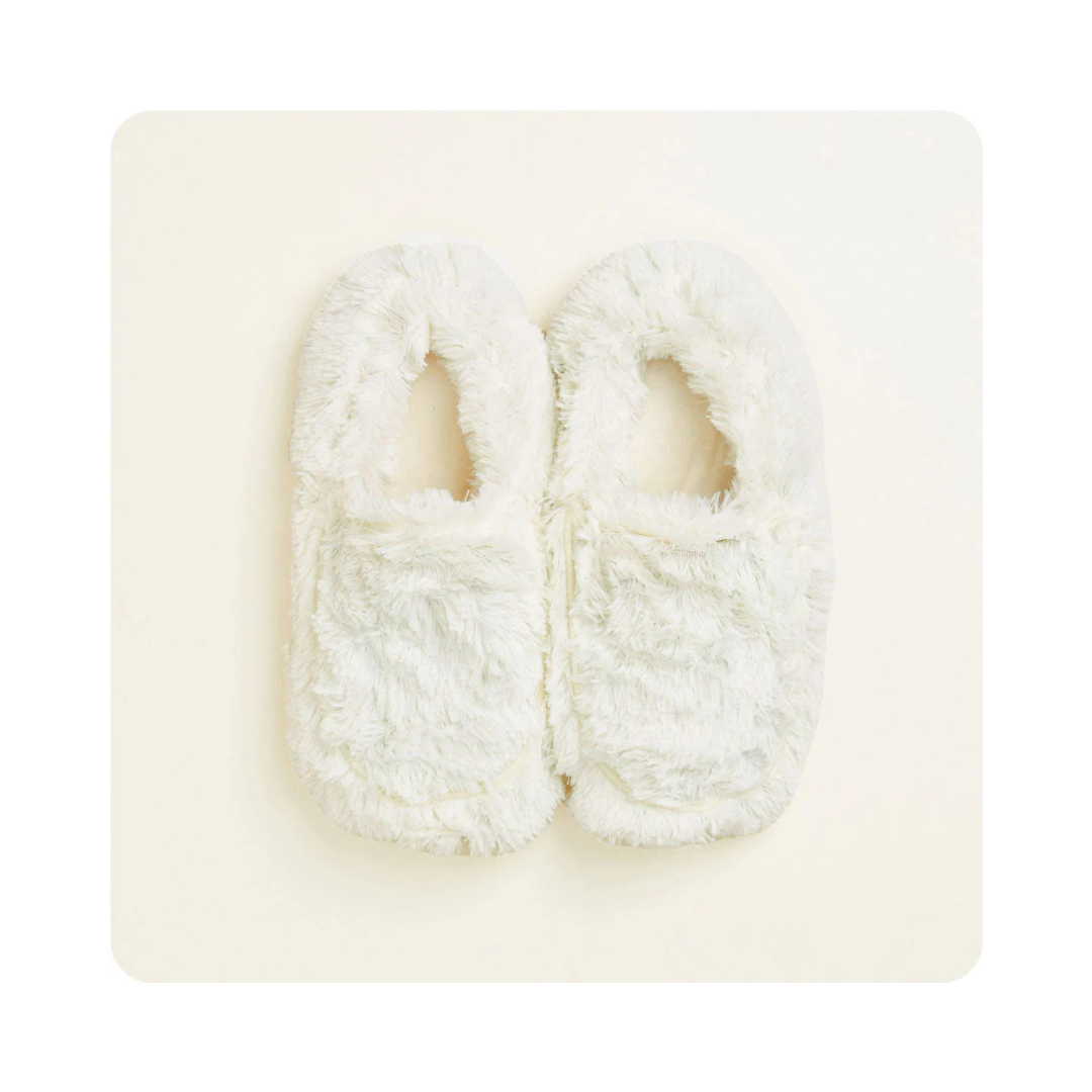 Warmies Microwavable Soothing Scented Faux Fur Slippers