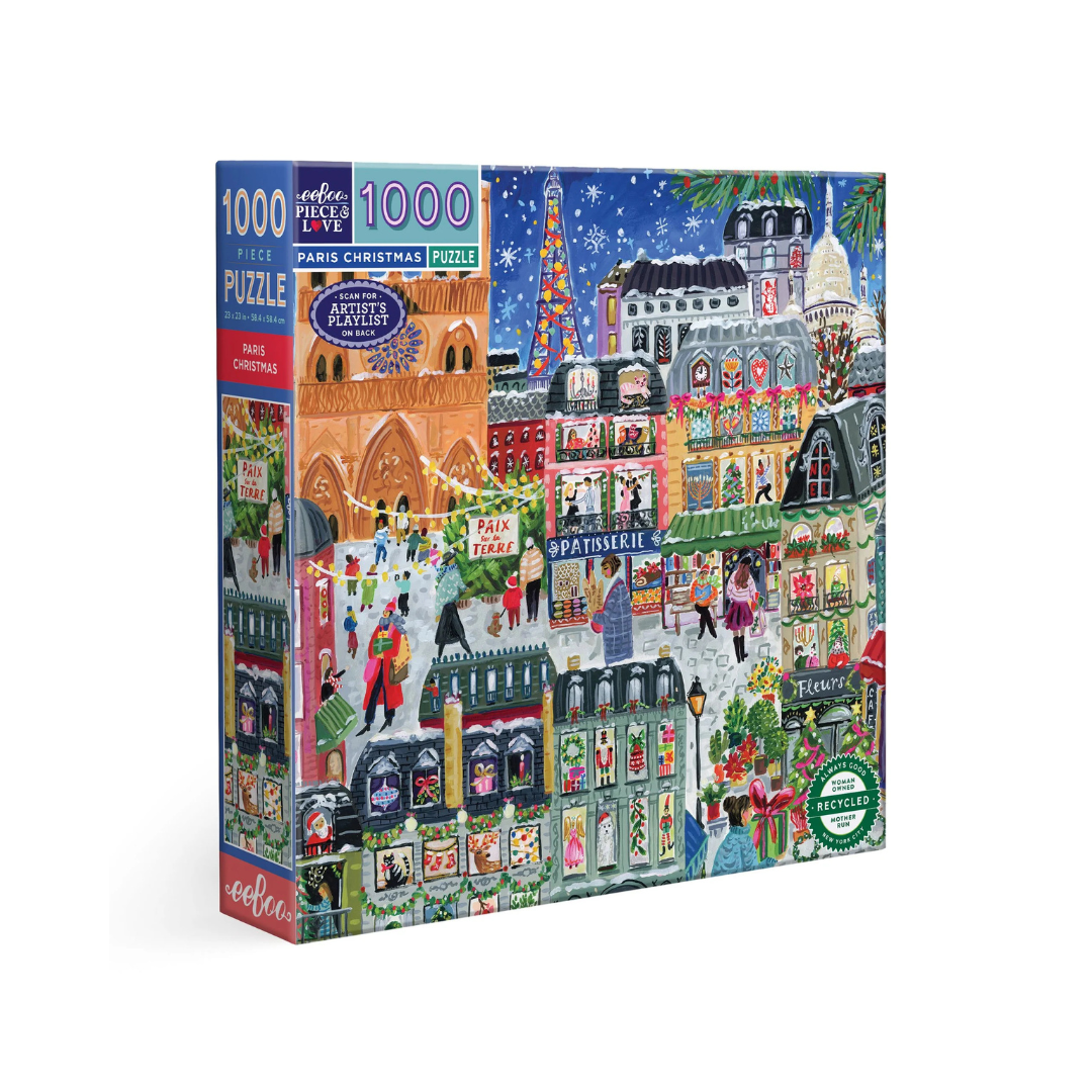 Paris Christmas Puzzle, 1000 Pieces