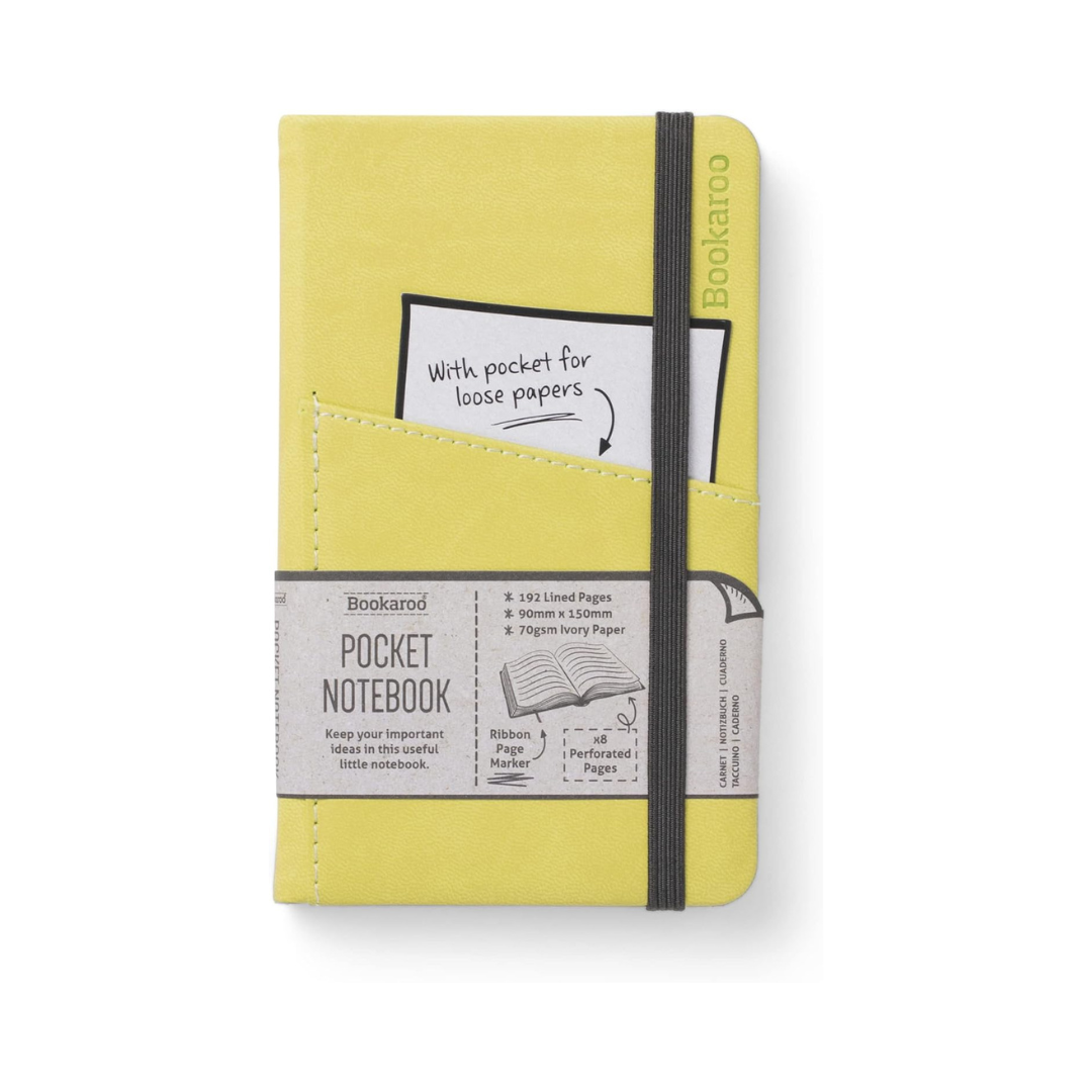 Lime Pocket Notebook Journal