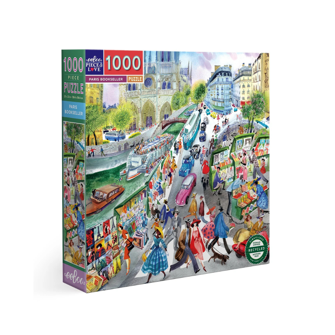 Paris Bookseller 1000pc Puzzle