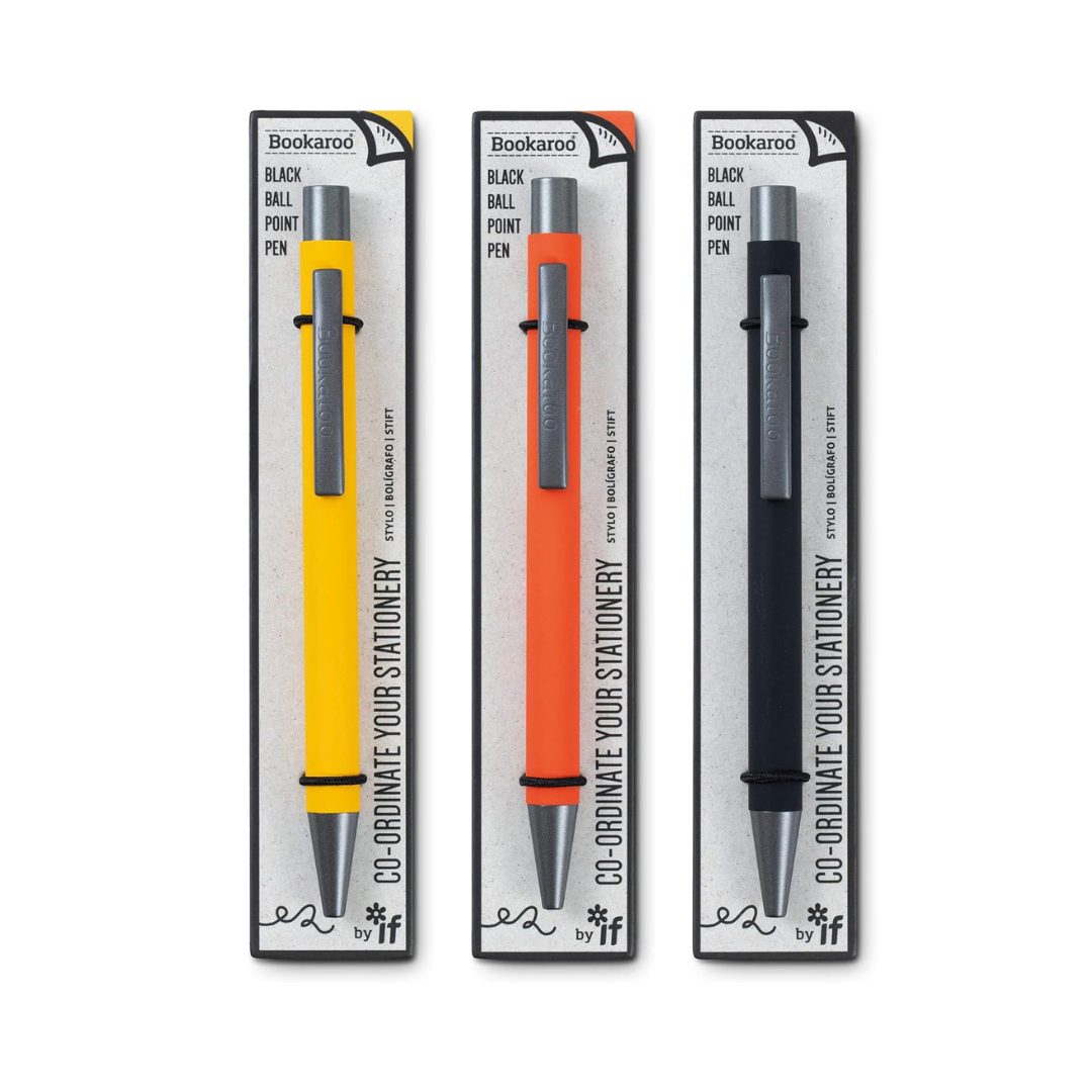 Bookaroo Black Ink Ball Point Pen