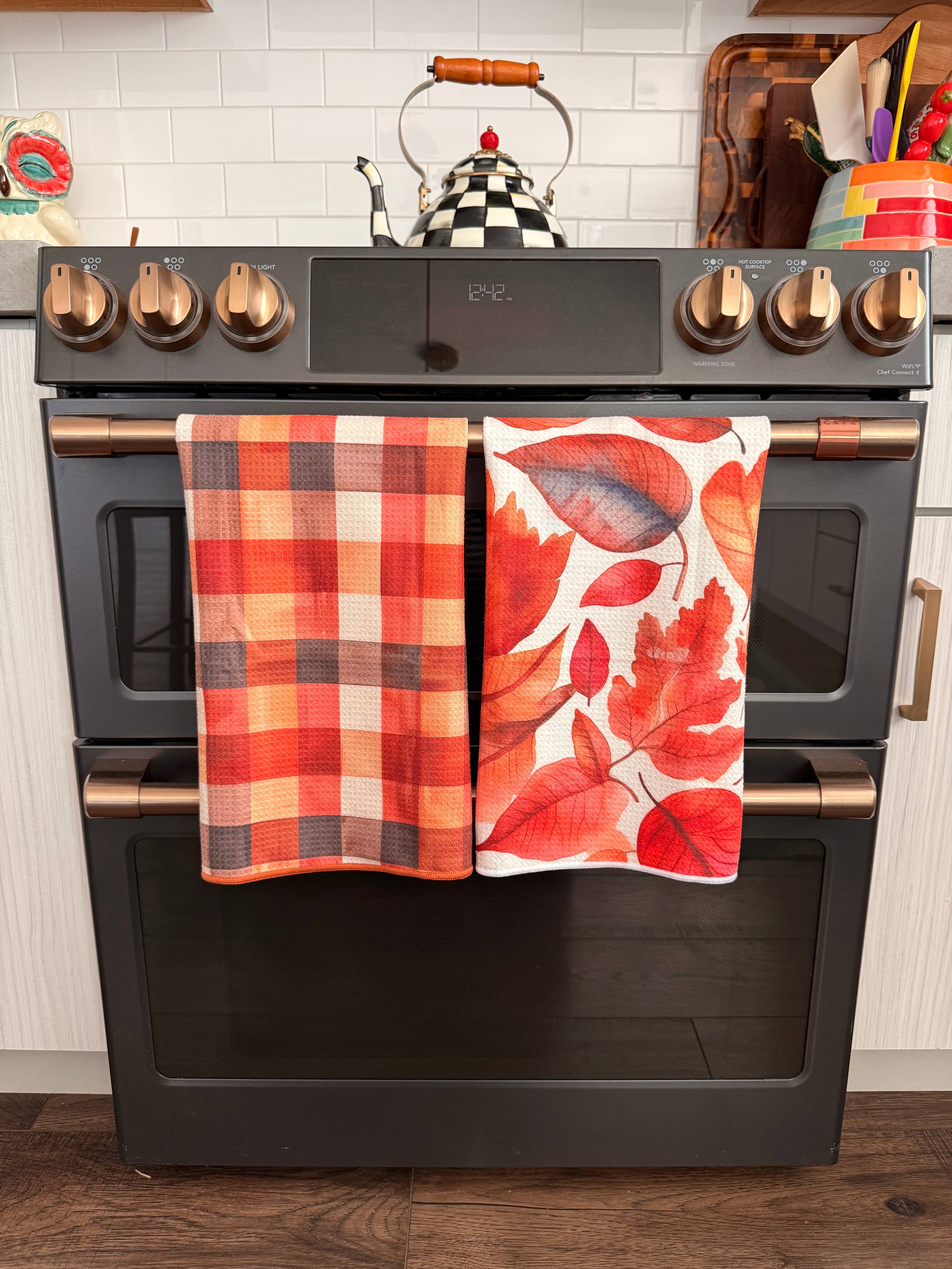 Lumberjack: Double-Sided Hand Towel: Multi / Hand Towel (17x27 in)