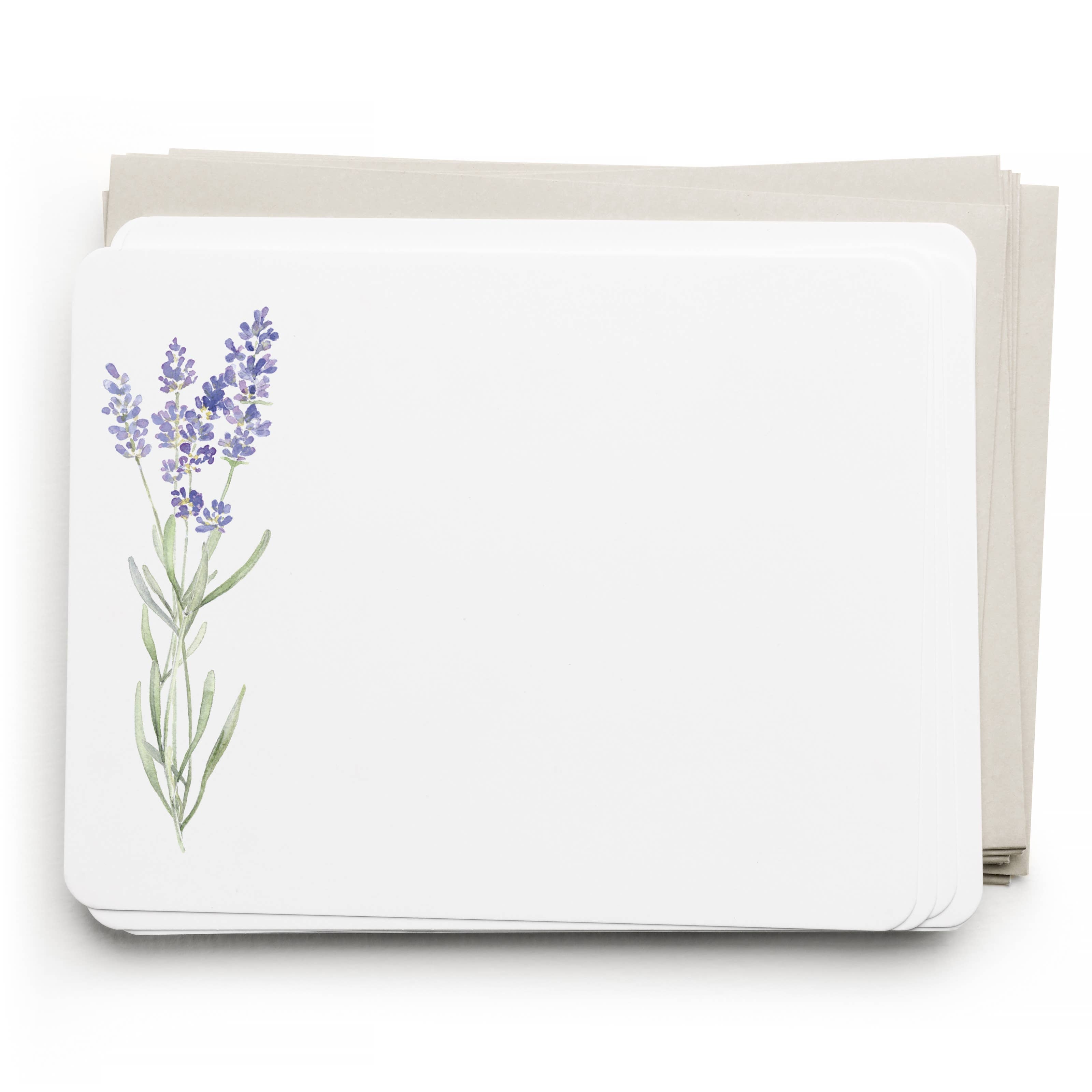 Lavender Flat Note Set