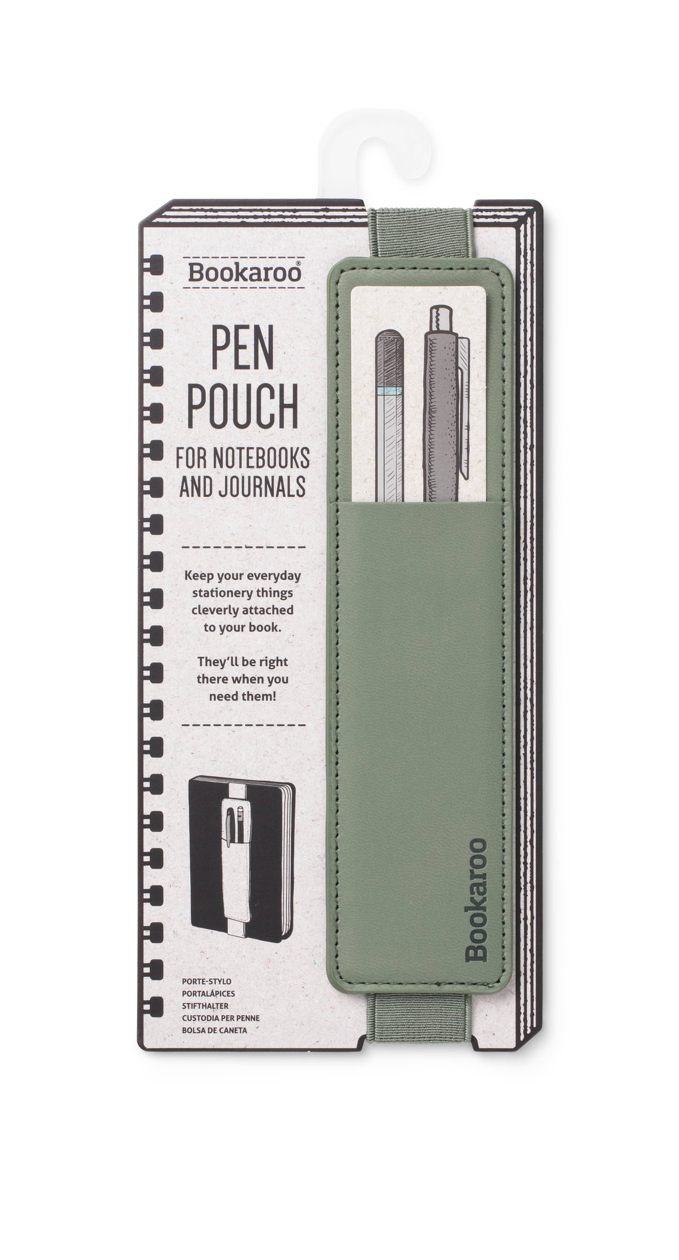 Bookaroo Pen Pouch: Charcoal