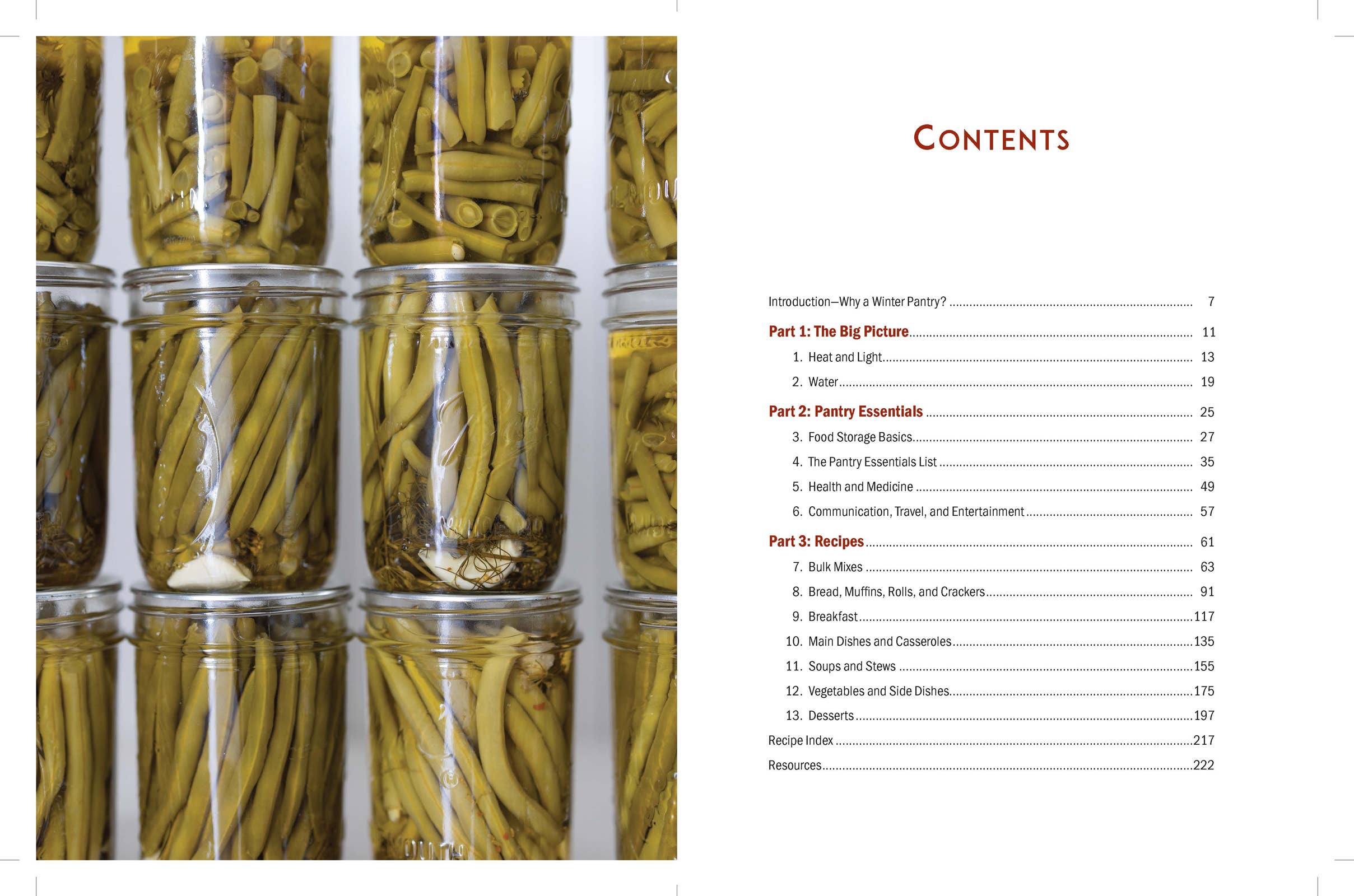 The Homestead Winter Pantry: Paperback / English