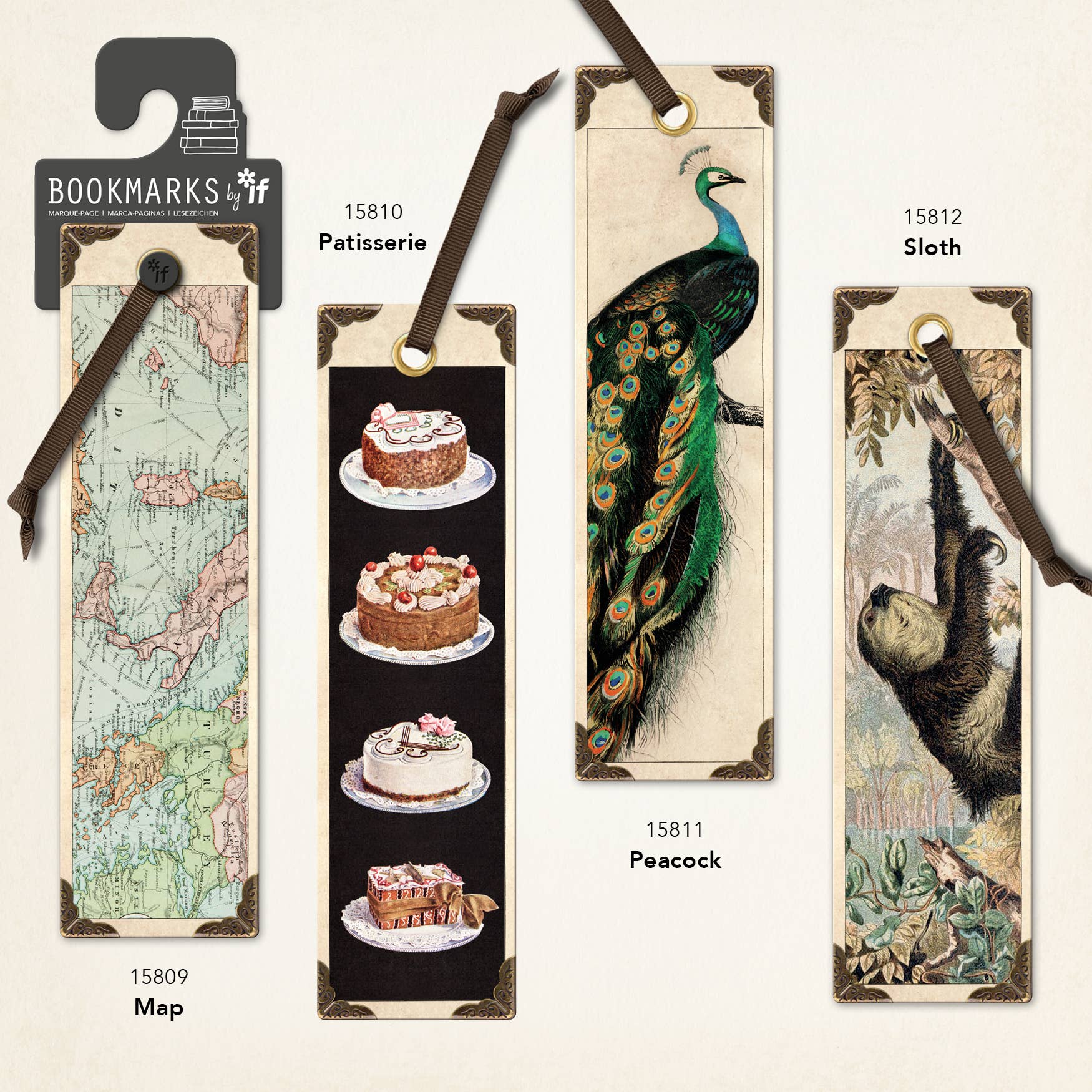 Vintage Bookmarks: Patisserie