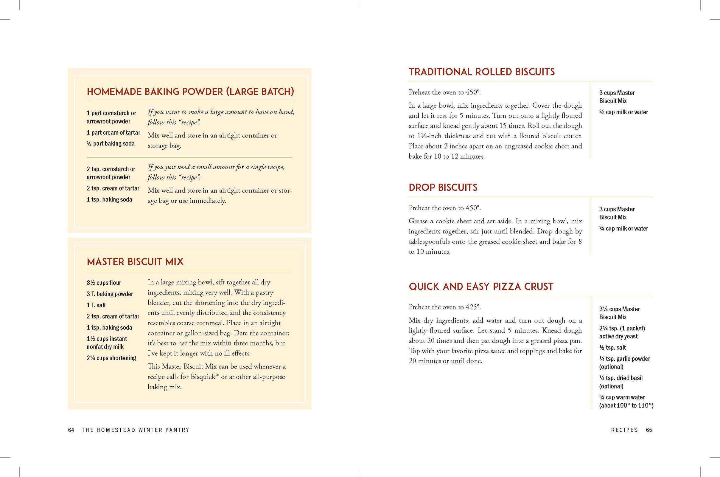 The Homestead Winter Pantry: Paperback / English