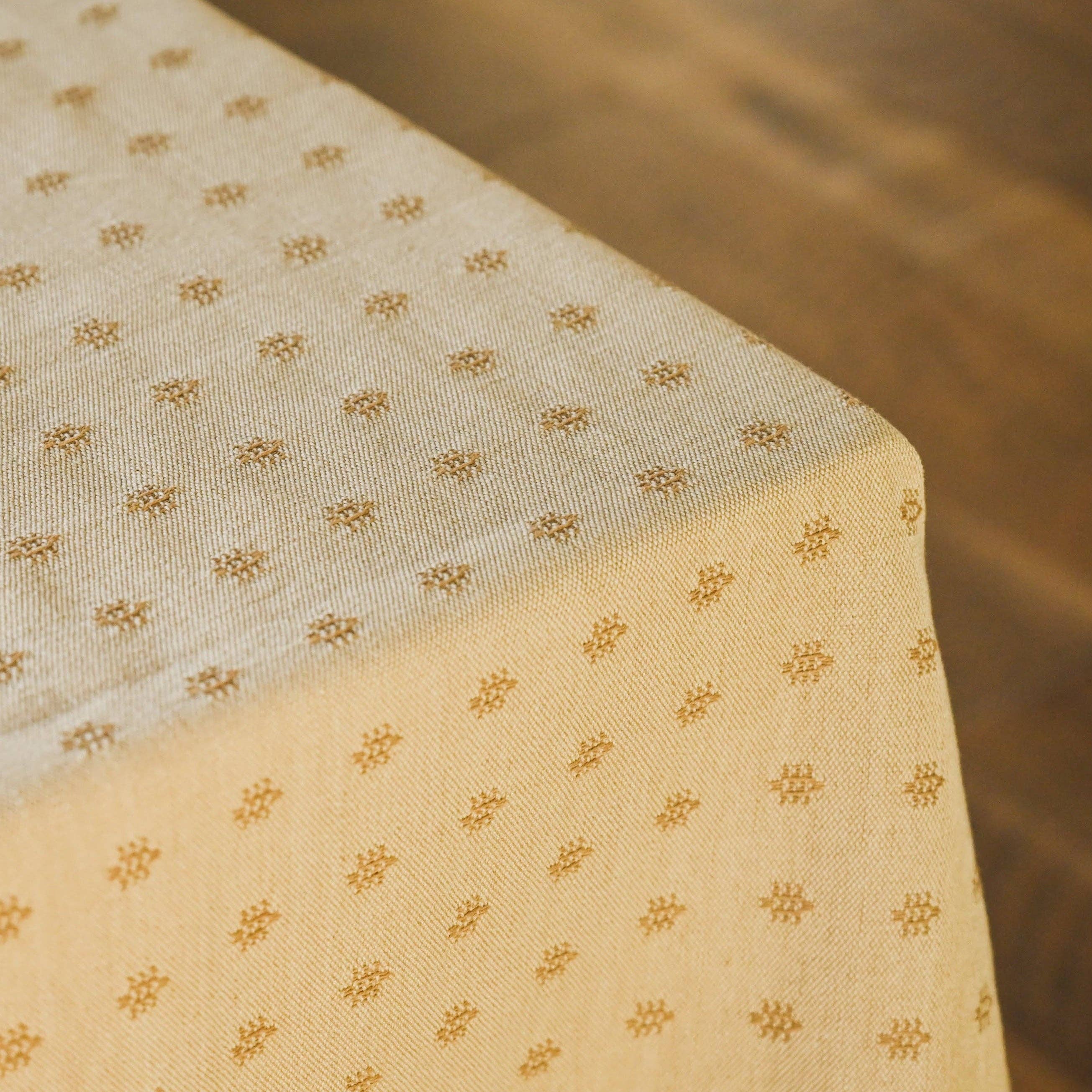 Umber Dobby Tablecloth: 60" x 90"