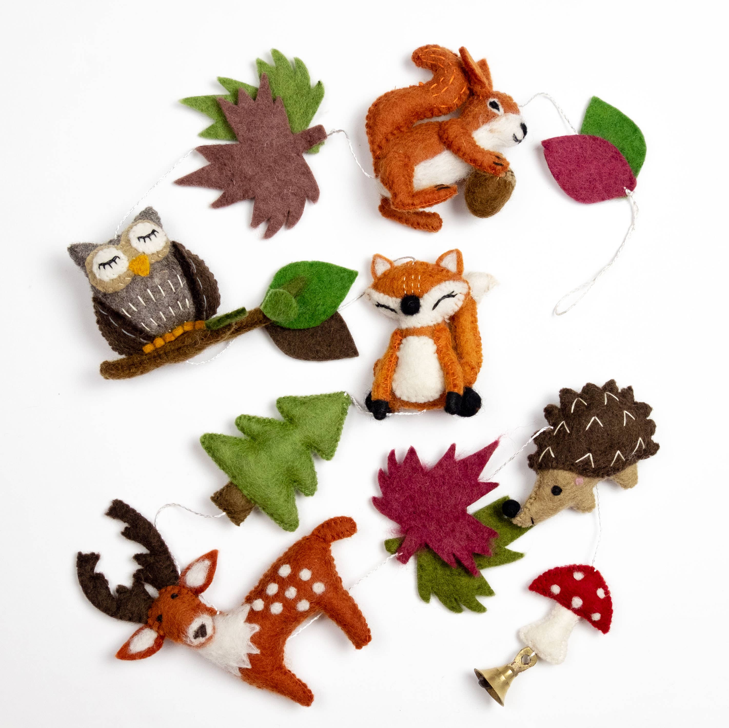Garland - Felt Forest Animals