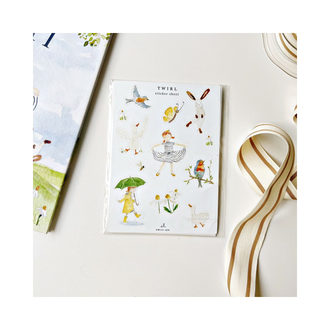 Twirl Sticker Sheets