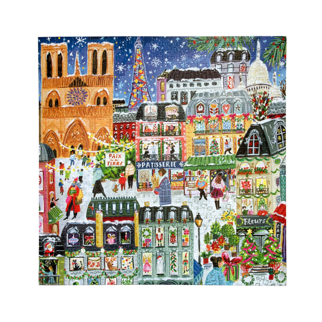 Paris Christmas Puzzle, 1000 Pieces