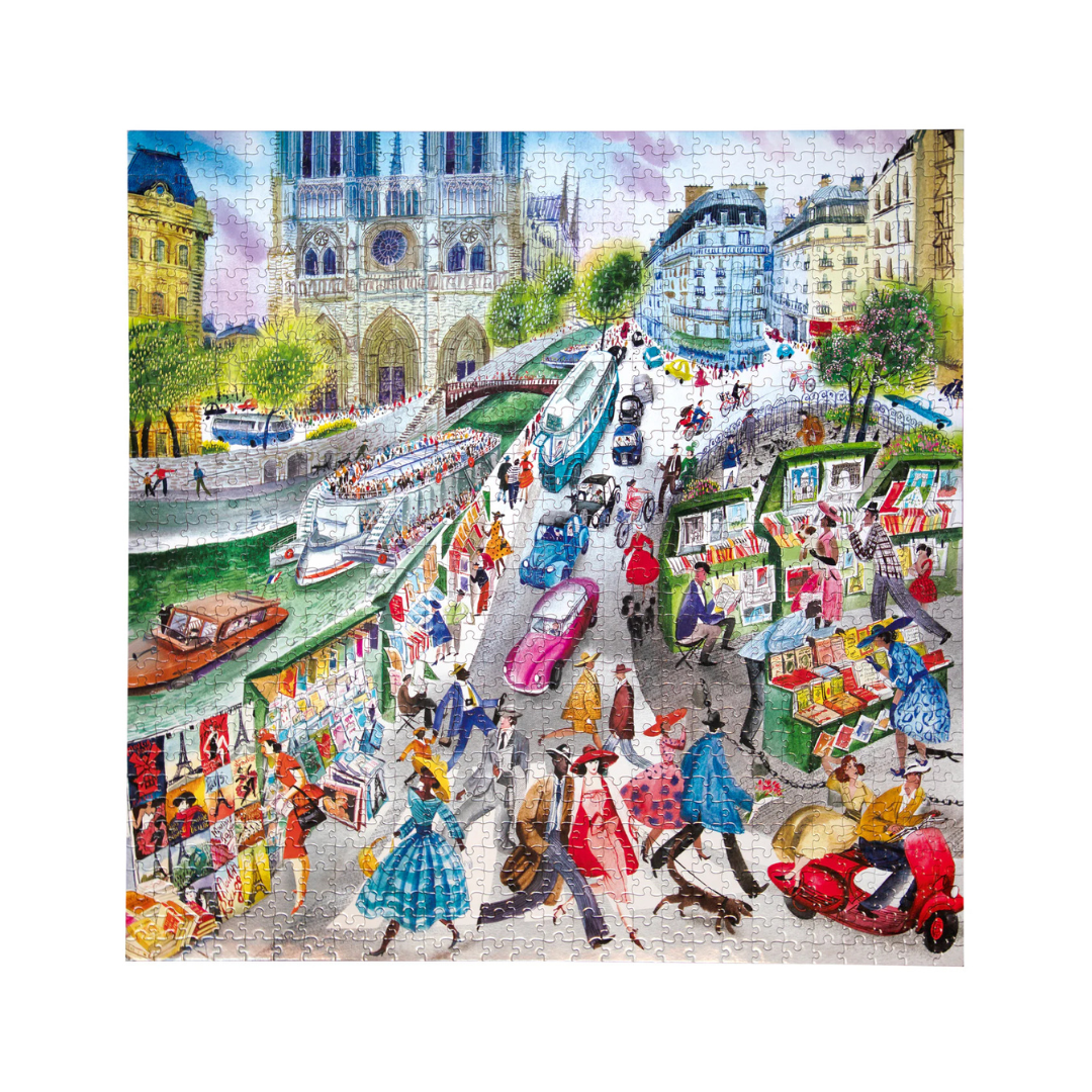 Paris Bookseller 1000pc Puzzle