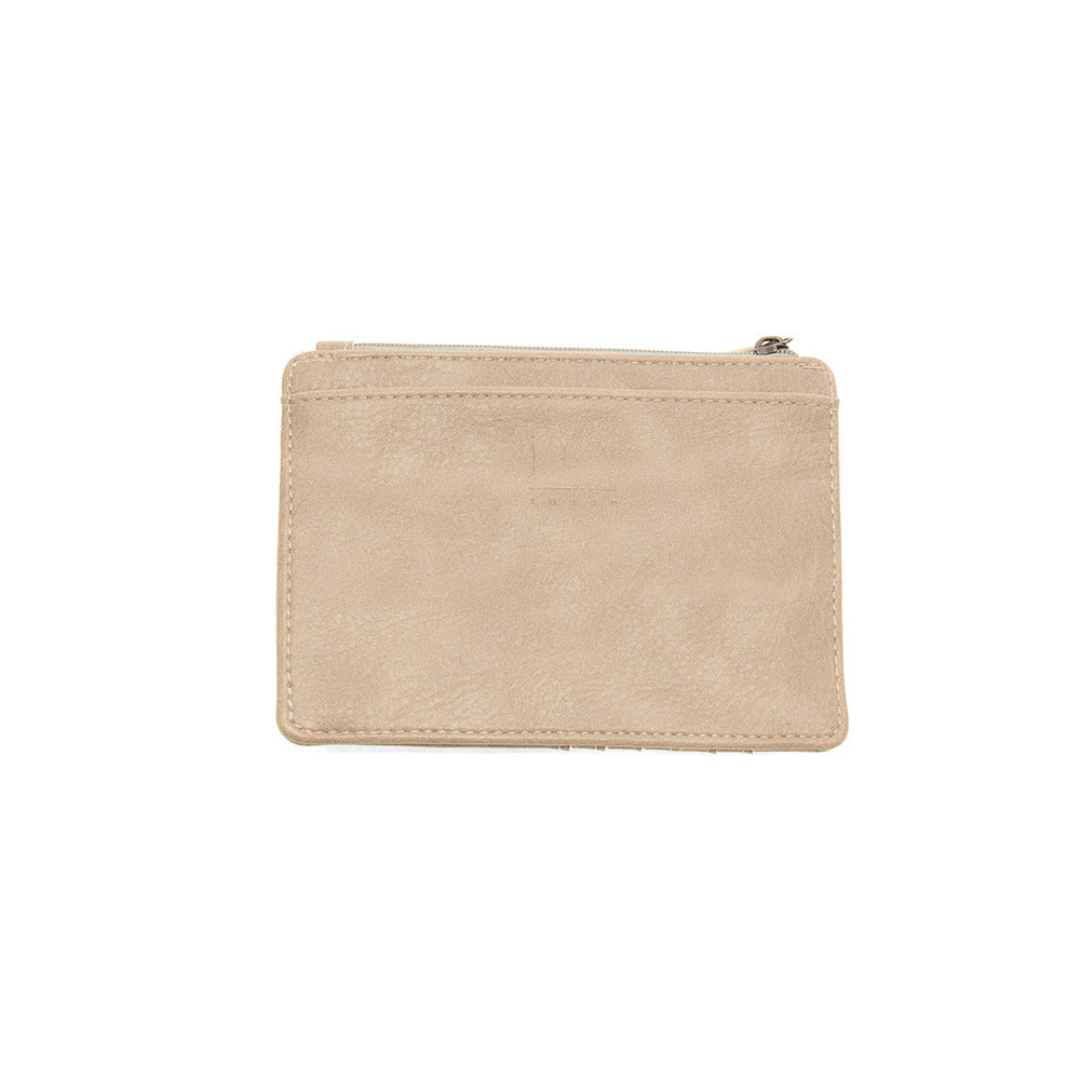 Heathered Grey New Penny Mini Travel Wallet