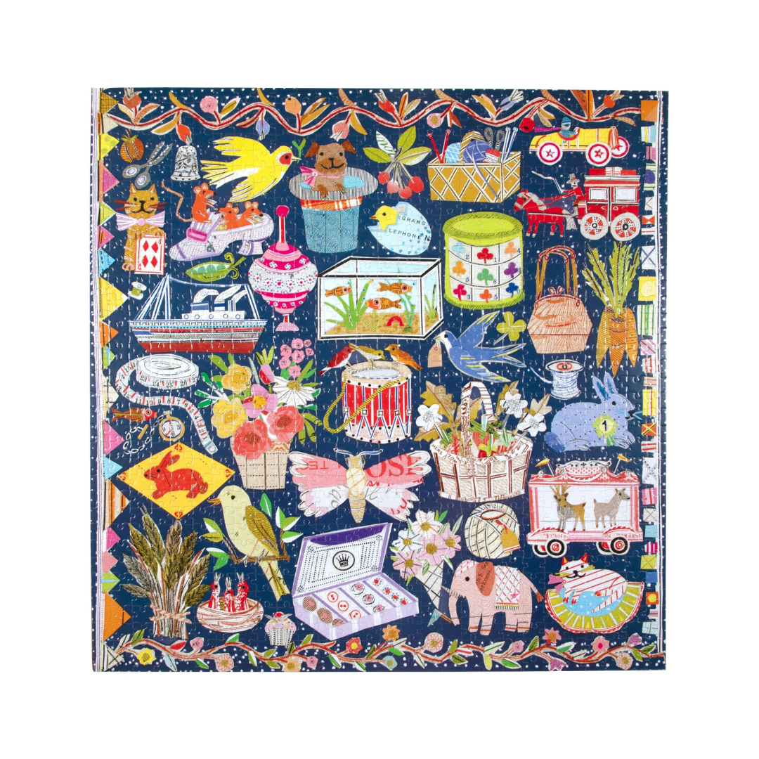 The Cat & The Yarn 1000 Piece Puzzle