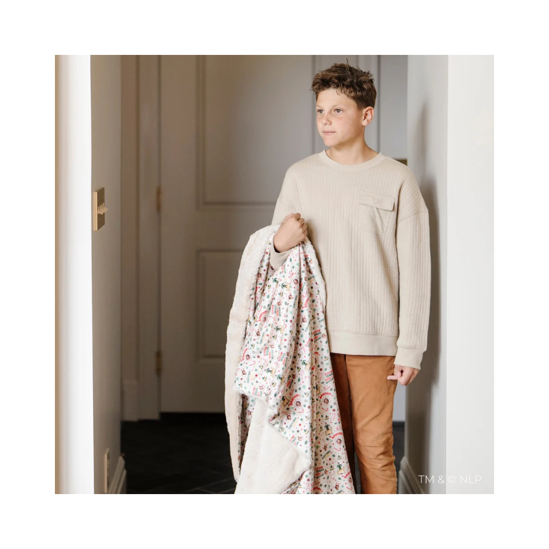 Elf Minky Lush Throw Blanket 40 X 60