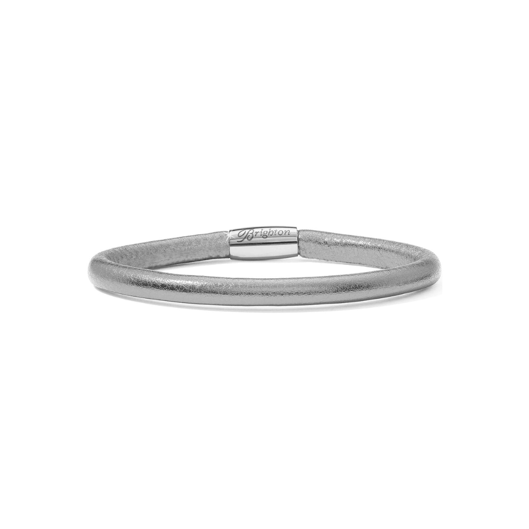 Silver Woodstock Metallic Single Bracelet