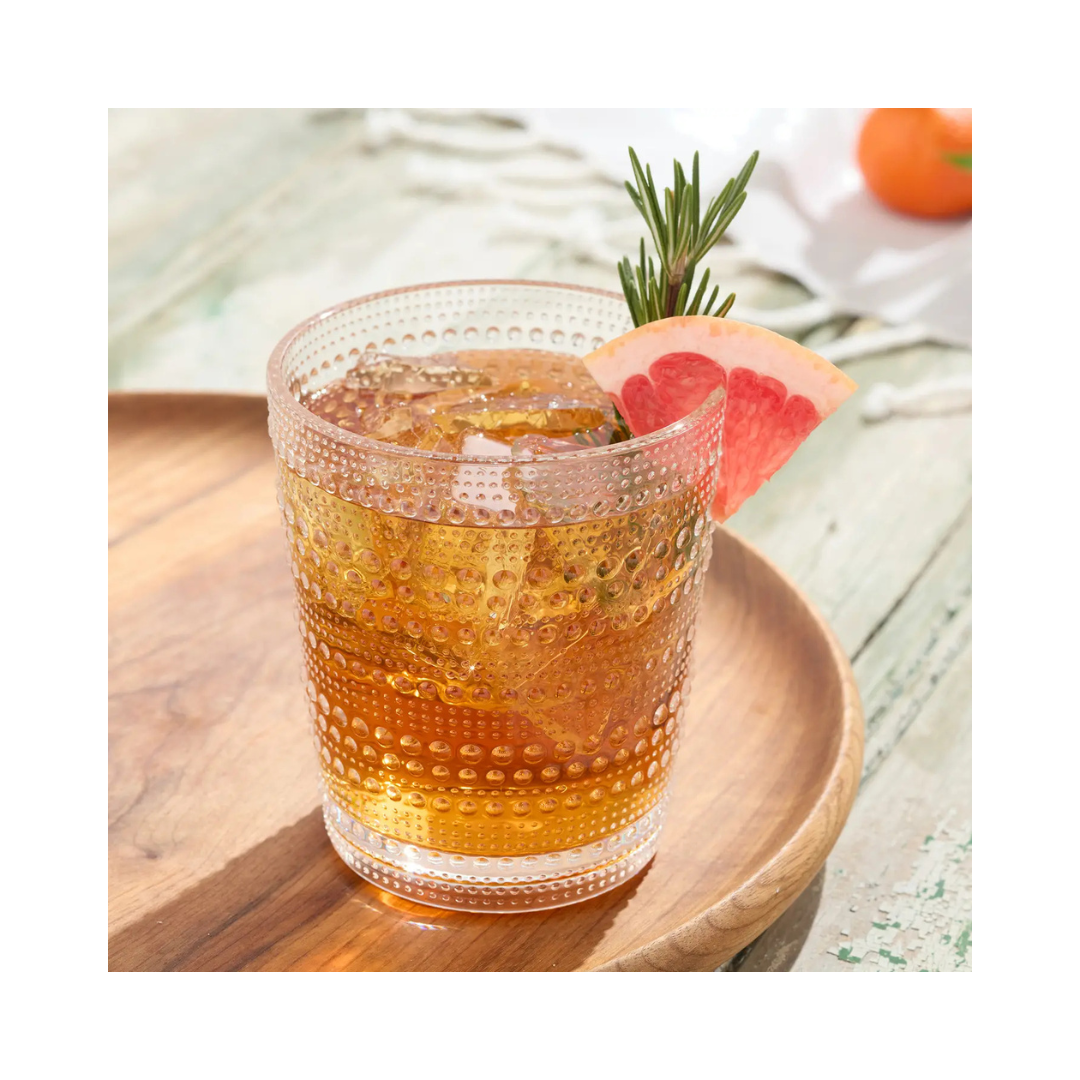 Clear Santa Fe Acrylic glass 16oz