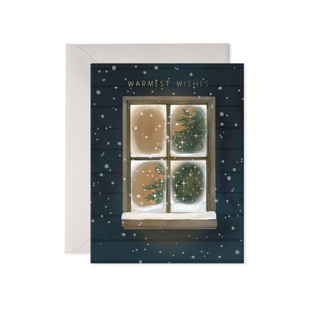 Frosty Window Boxed Cards Set of 6