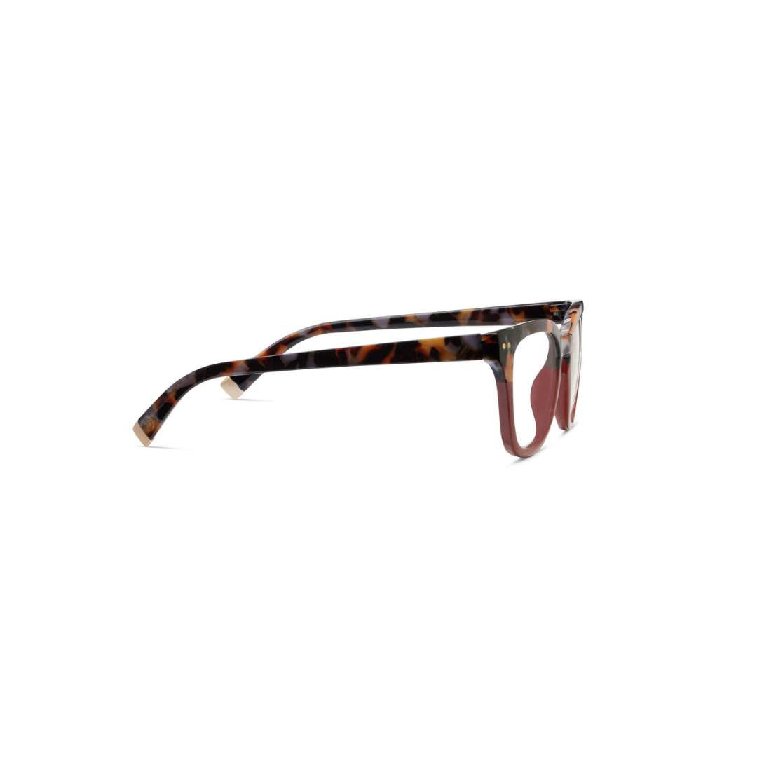 Gray Botanico Dark Red Faye Readers