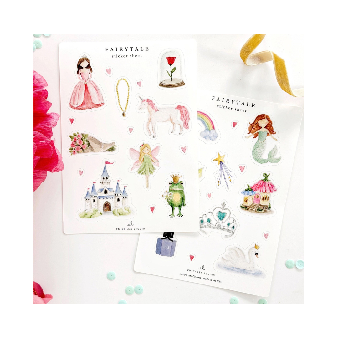 Fairytale Sticker Sheets