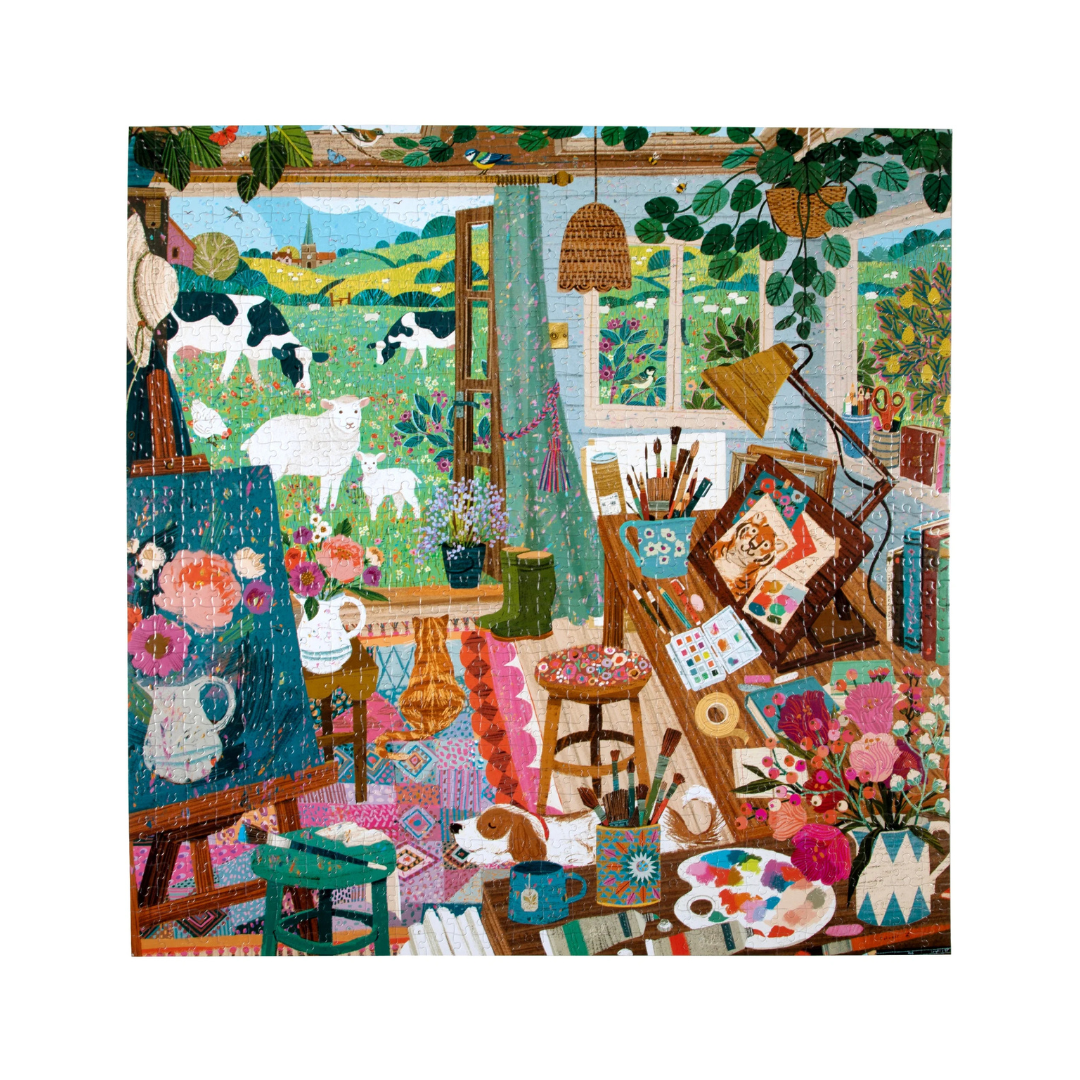 Artist's Cottage 1000 Piece Puzzle