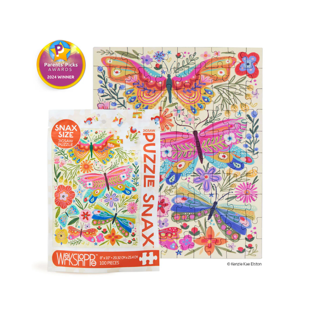 Butterfly Floral 100 Piece Puzzle