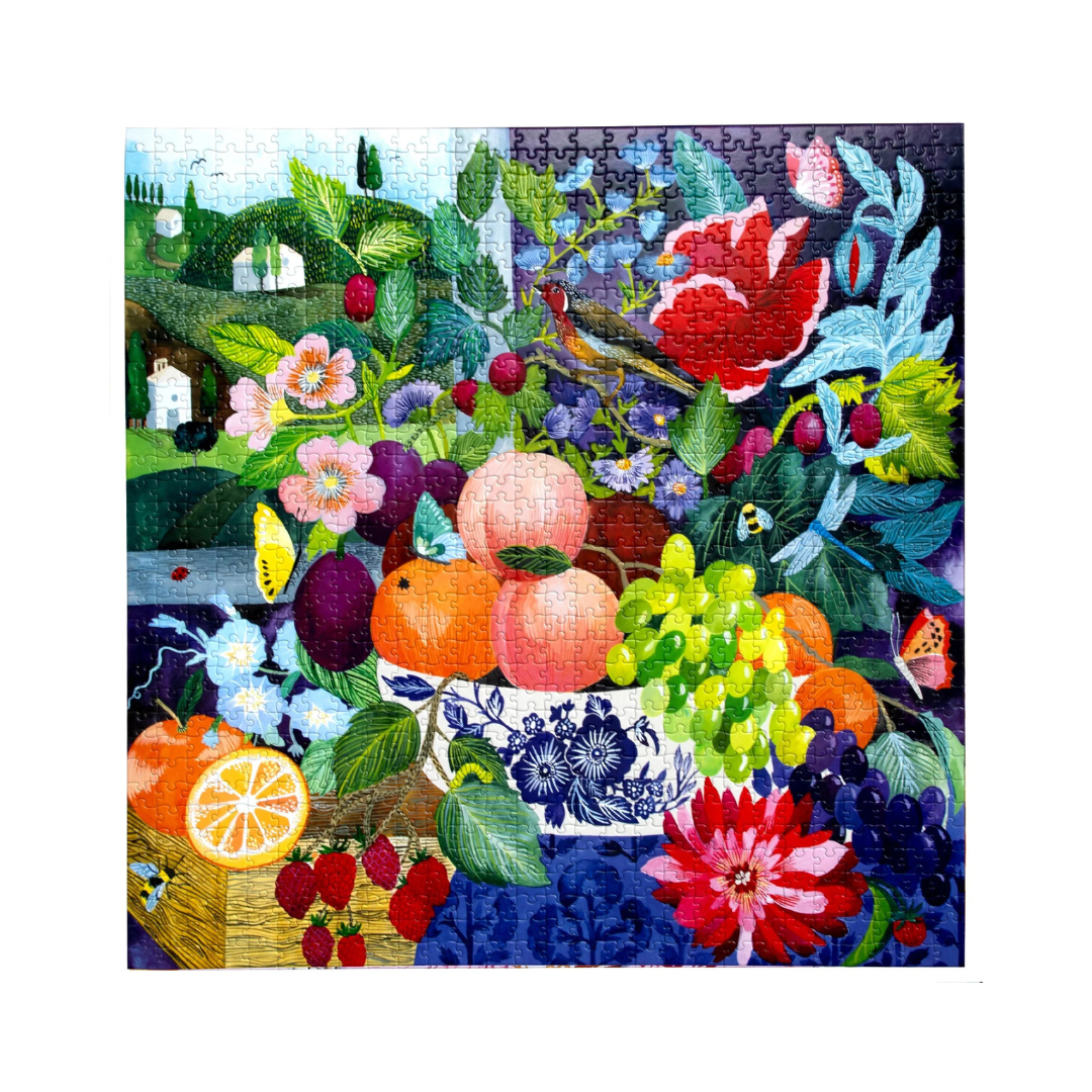 Stone Fruit Still Life 1000 Piece Puzzle