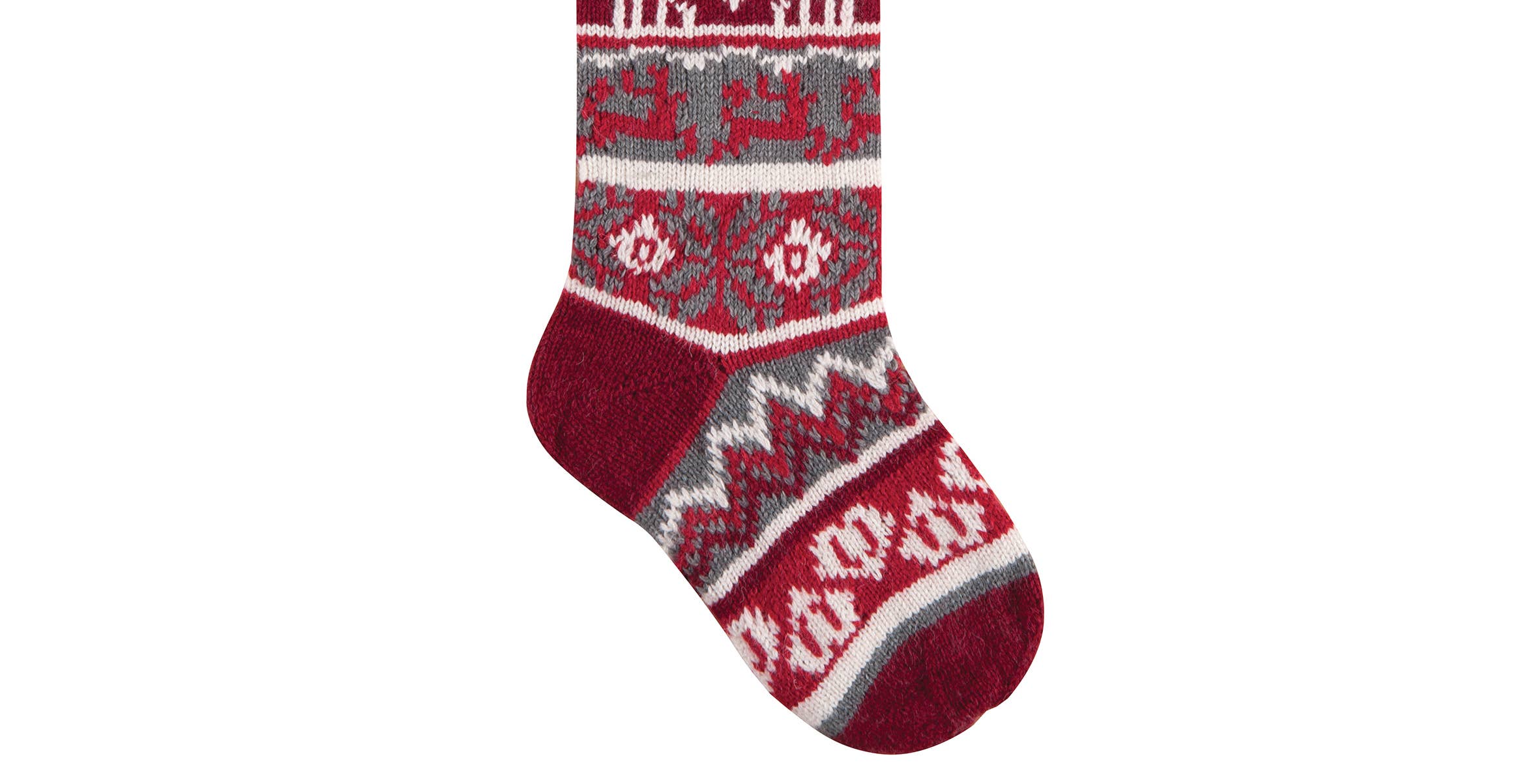 Christmas Winter Reindeer Stocking