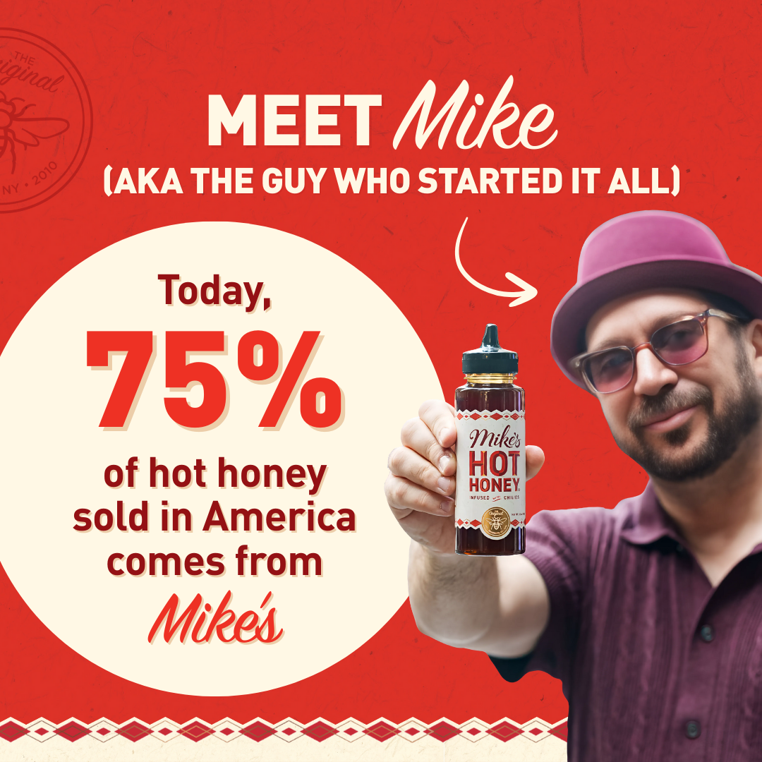 Mike's Hot Honey | Original | Mini Jars | 12-pack | 1.5oz