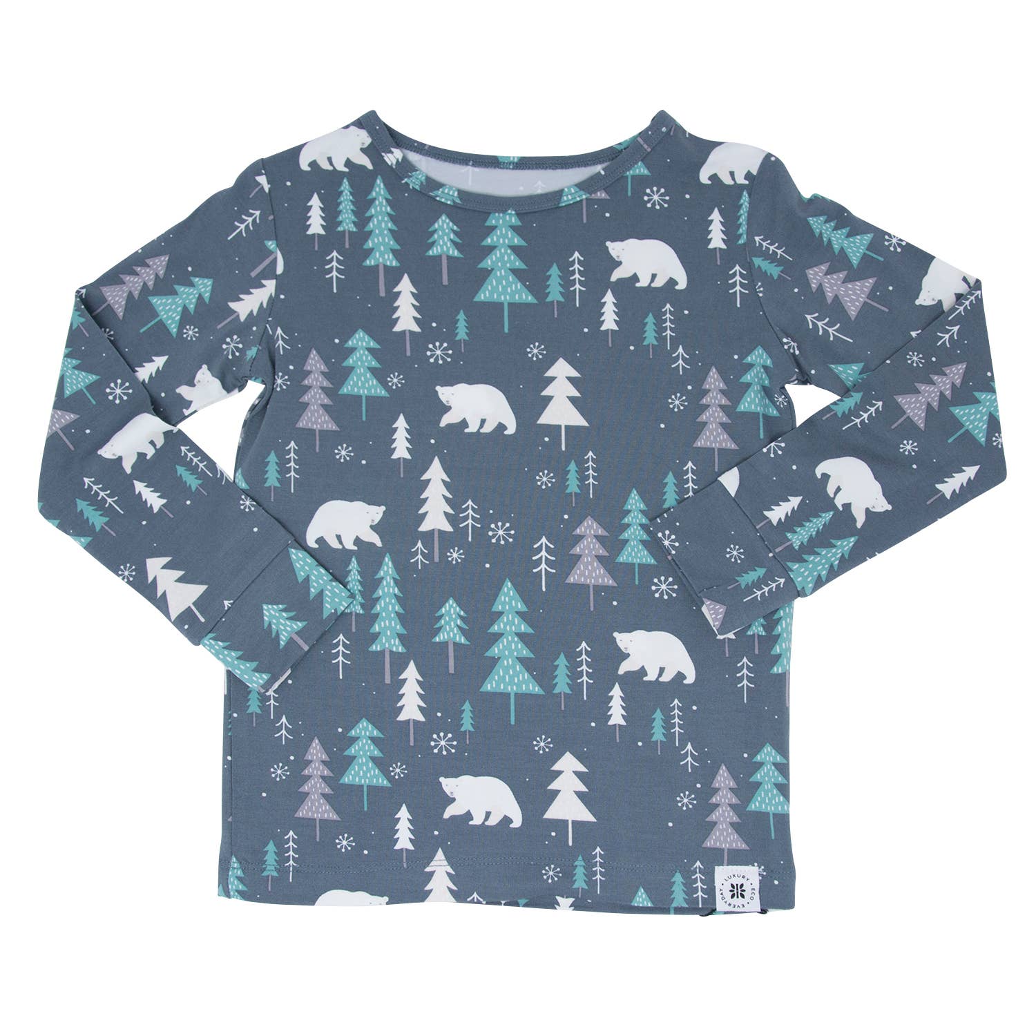 Big Kid Pajama - Winter Forest: Winter Forest / 12-18 Months