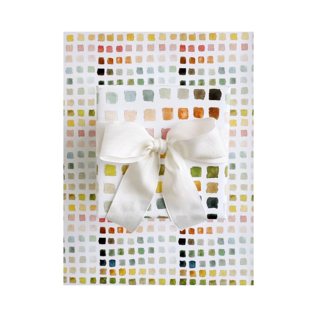 Paint Swatch Gift Wrapping Paper