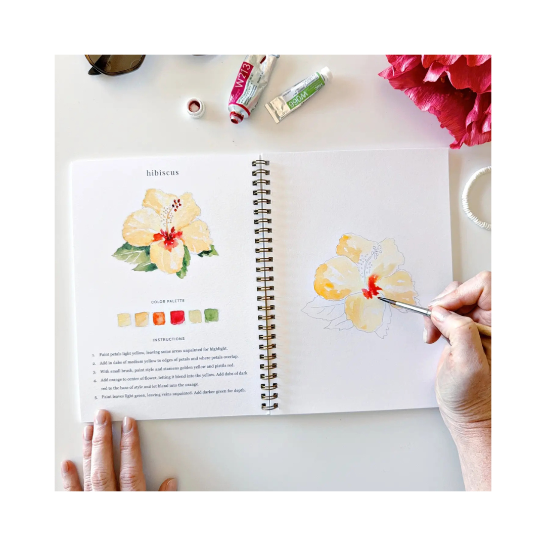 Tropical Watercolor Workbook